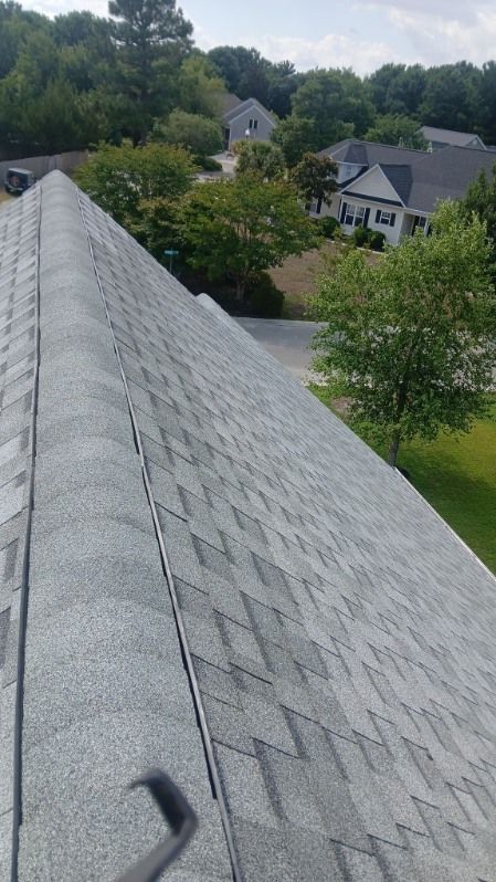 Roof Ridge Decking Repair in Wilmington, NC by RGR Construction and Roofing, LLC