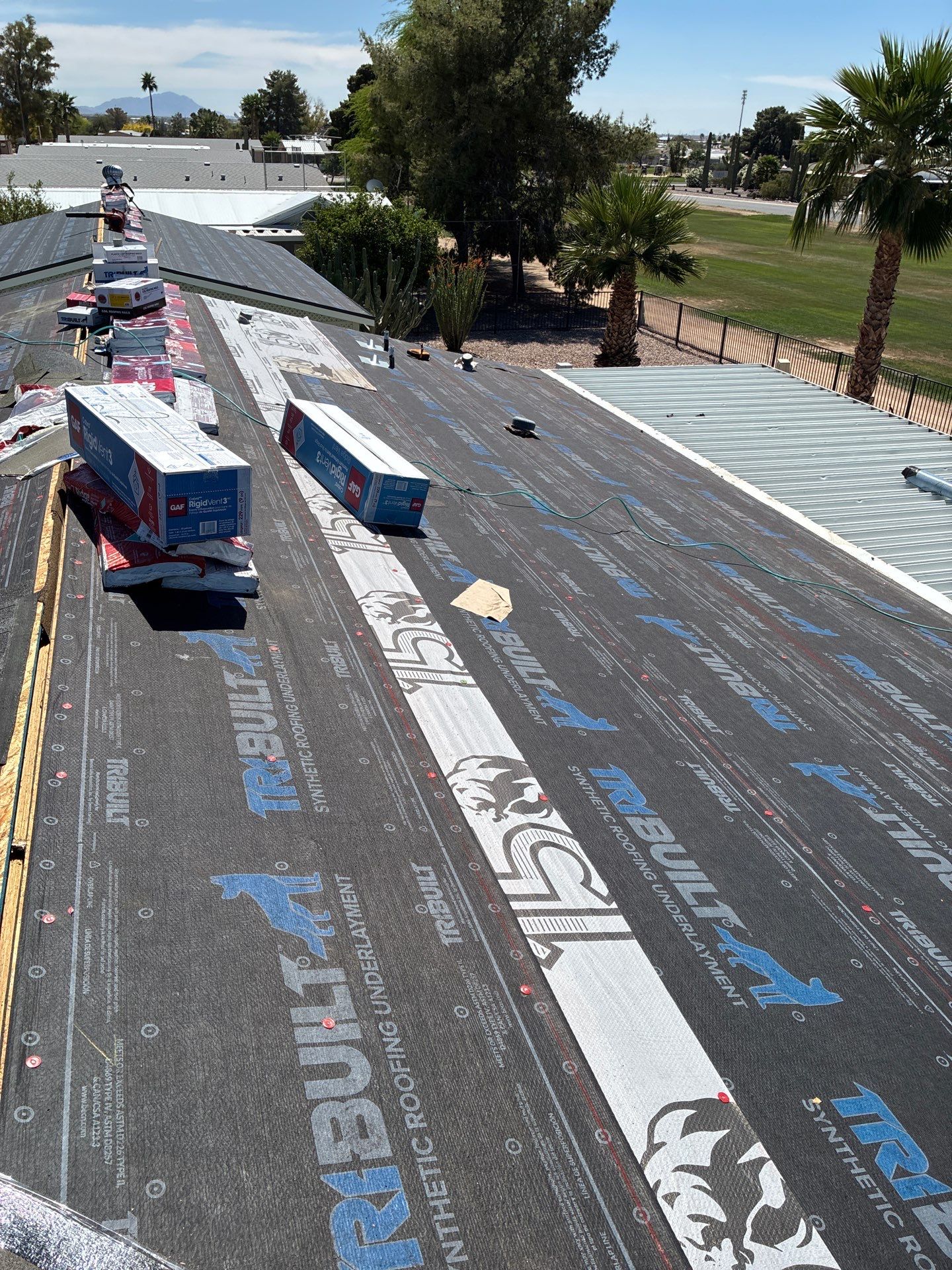 Residential Roof Install using GAF by Weather-Tite Roofing