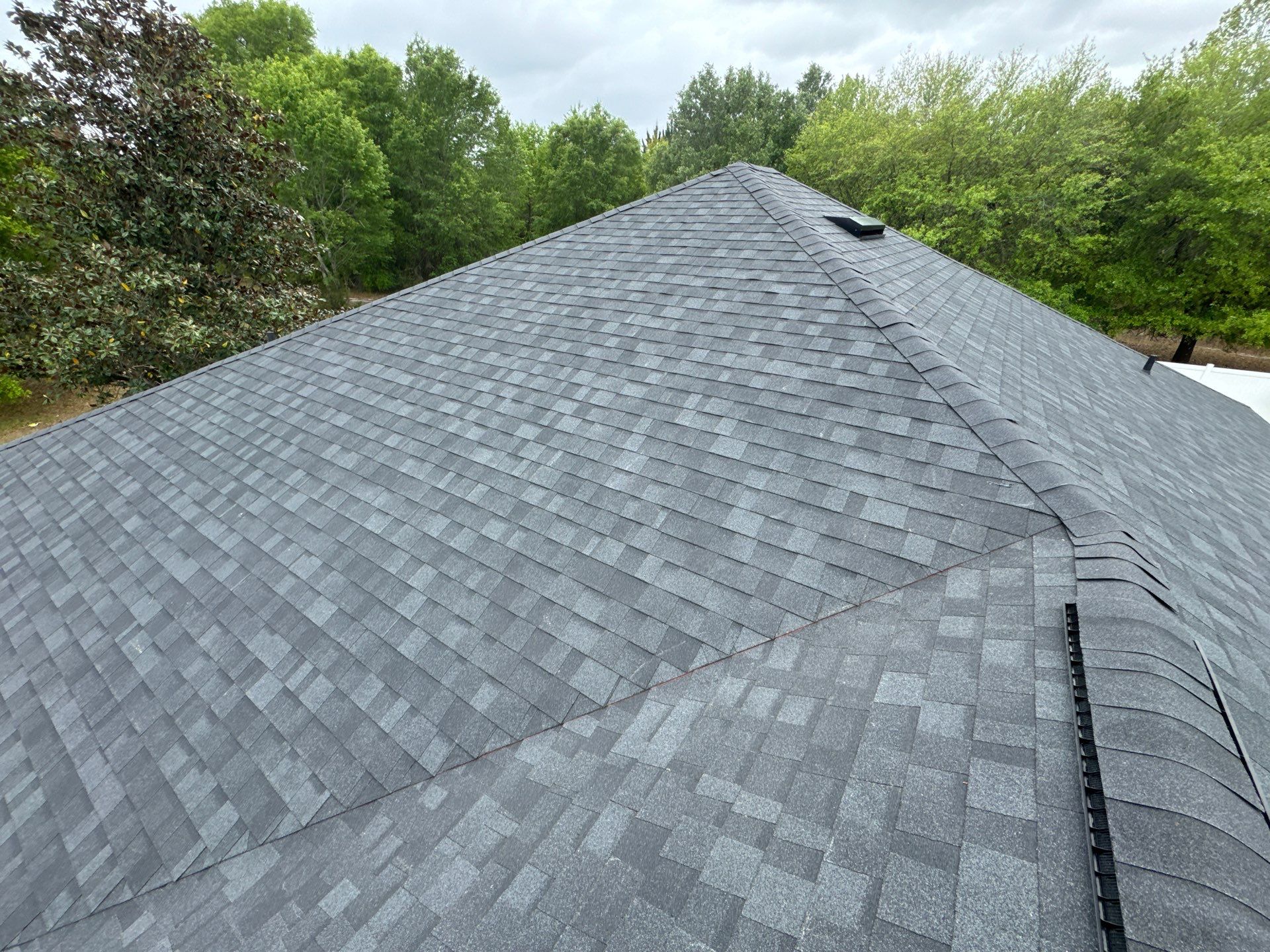 New Onyx Black Shingle roof in Lake City, FL by Brehm Roofing