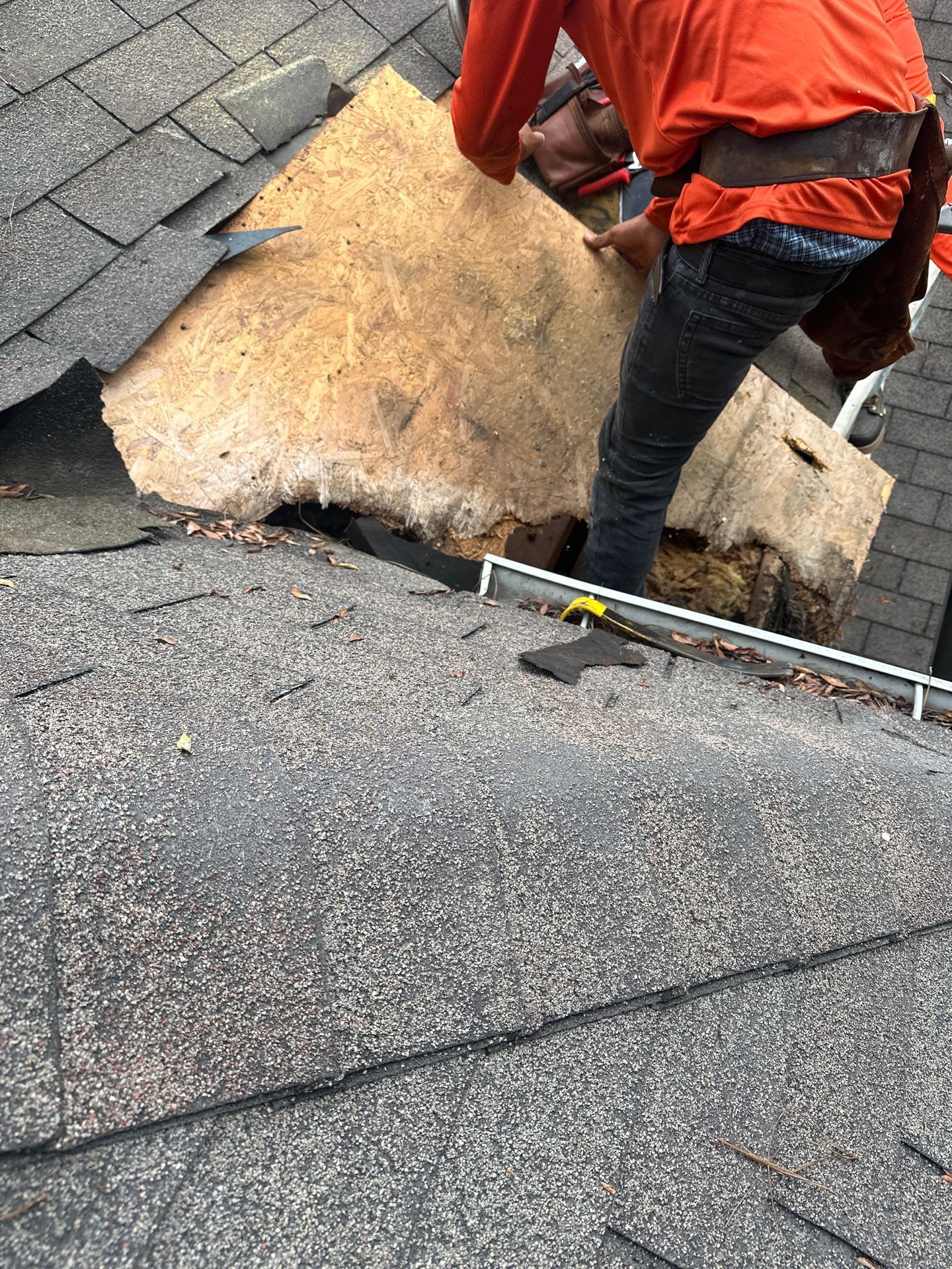 Residential Roofing Repair using Owen's Corning Duration (Lifetime) Shingles by Roof Repair Company