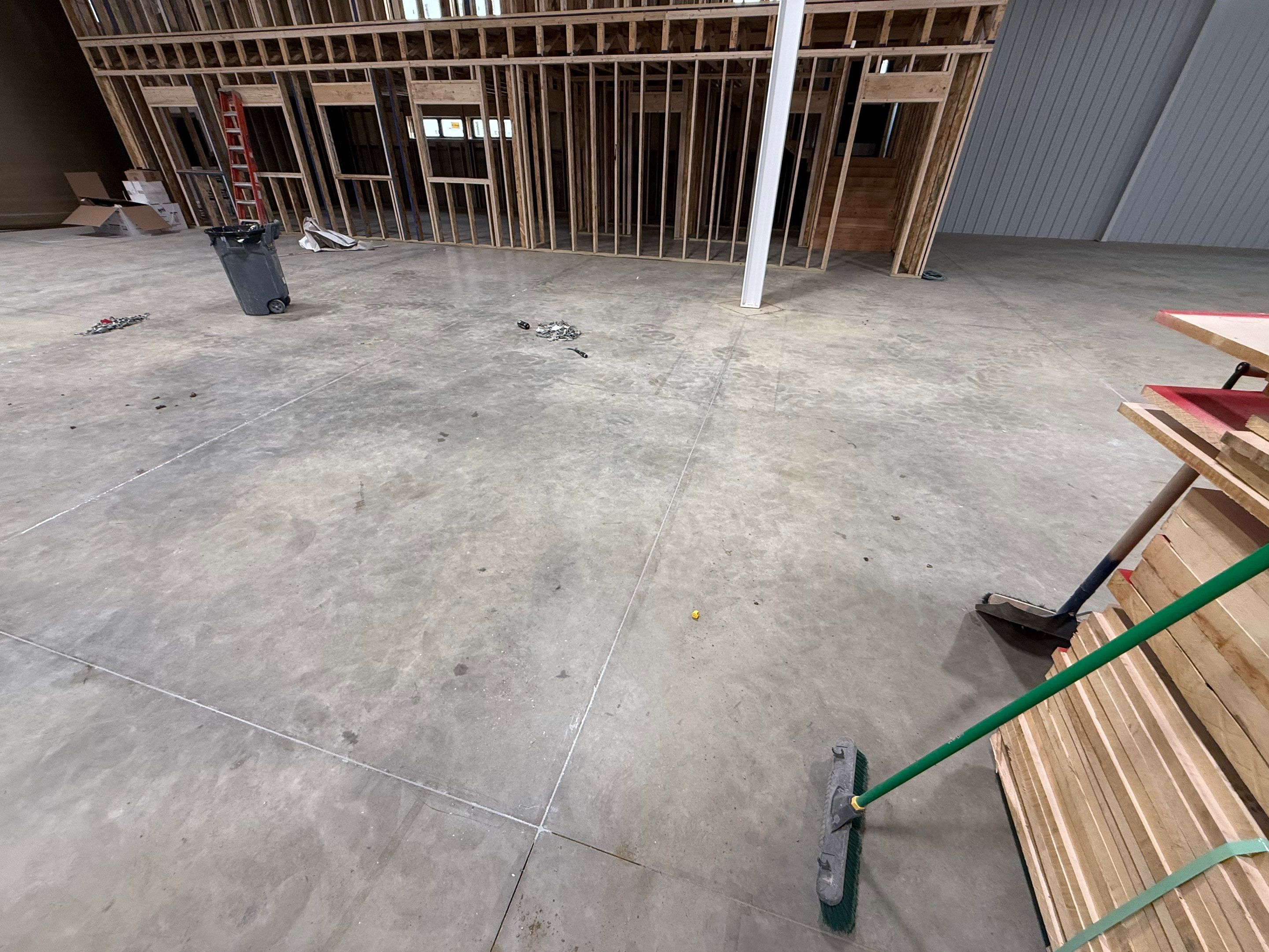 Industrial Concrete Polishing and Coating for Large Manufacturing Warehouse by Select Painting, Coatings & Garage Cabinets
