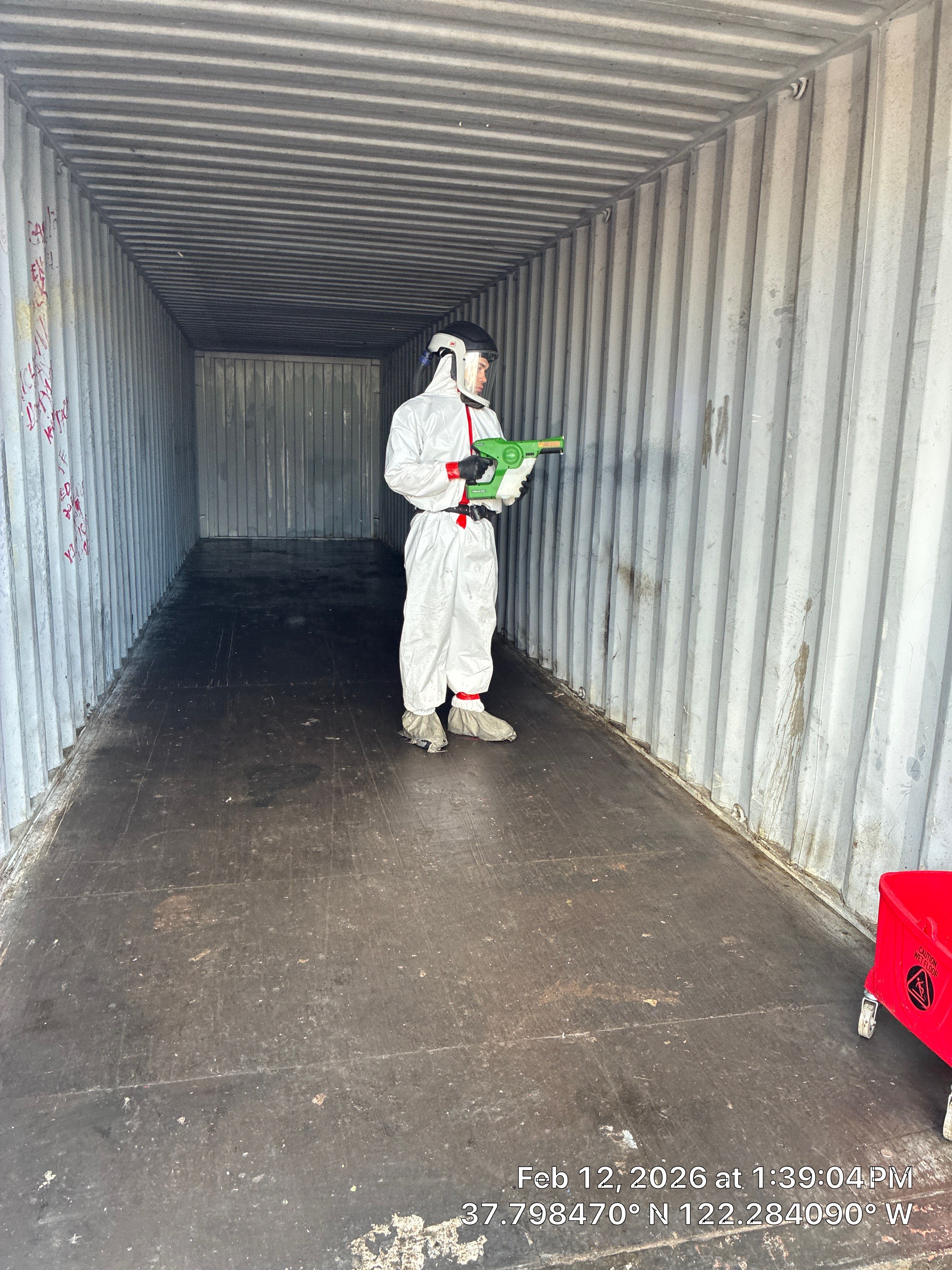 Project in Oakland by 911 Hazmat Cleanup 