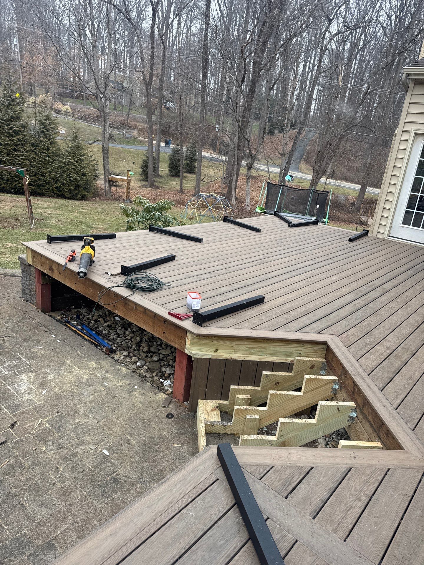Deck Resurface with Composite by deck guardian