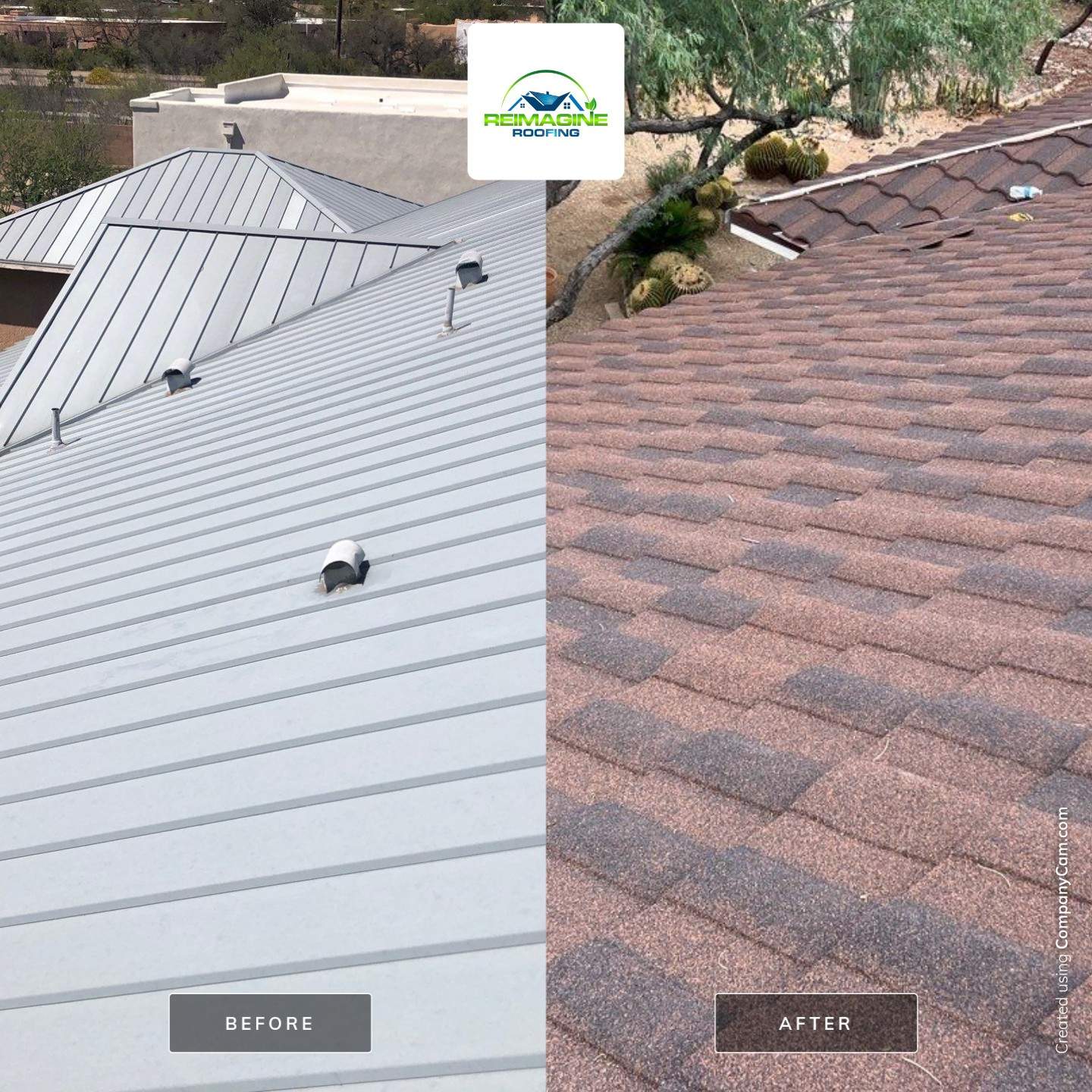 Weathered Timber Stone Coated Steel by Reimagine Roofing