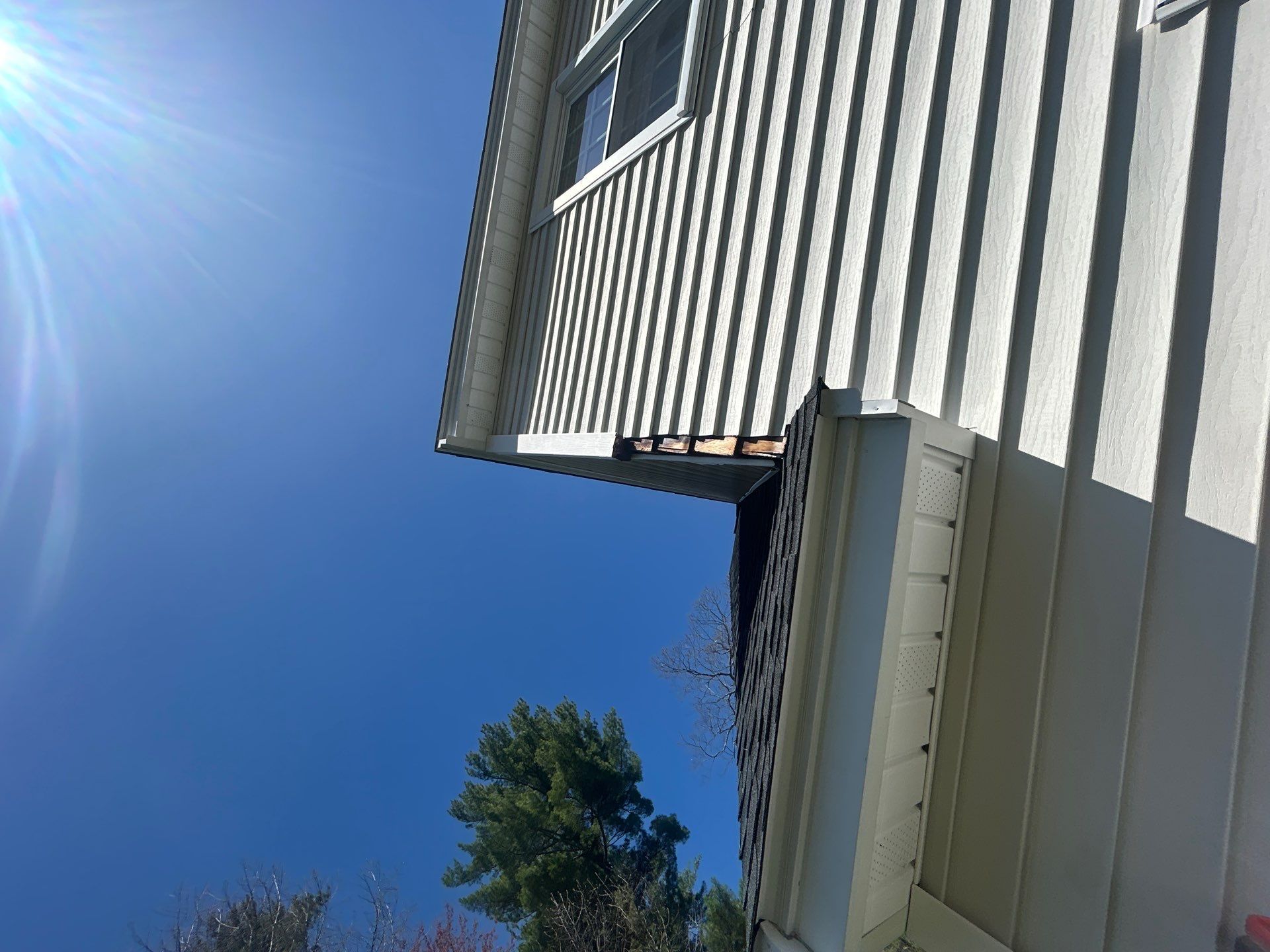 Vinyl Siding Repair with Spot Replacement by Mighty Dog Roofing of Greater Middlesex County