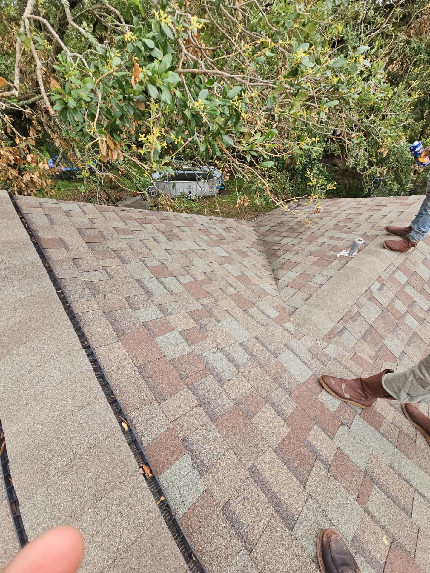 Residential Roofing Repair using Owen's Corning Duration (Lifetime) Shingles by Roof Repair Company