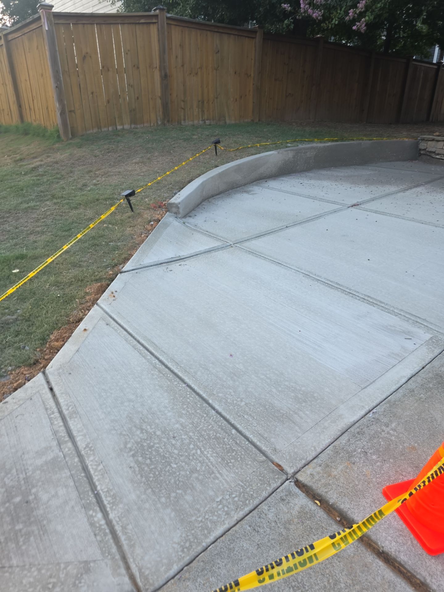 Concrete Driveway Expansion & Retaining Wall | Apex, NC by Elite Remodeling and Design LLC