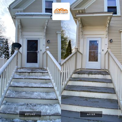 Storm Door Replacement using Larson Storm Door