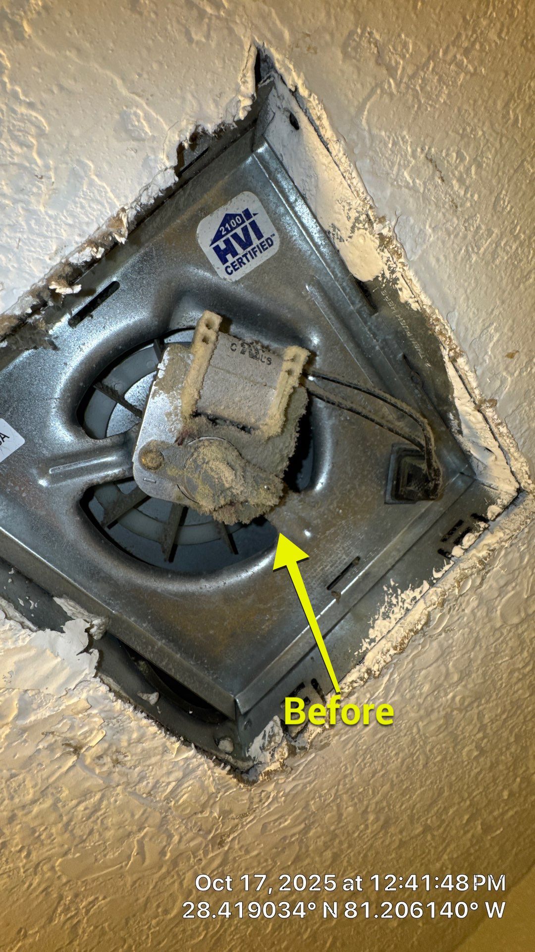 Air Duct and Bathroom Exhaust Cleaning in Orlando by Hygienic Air, Inc