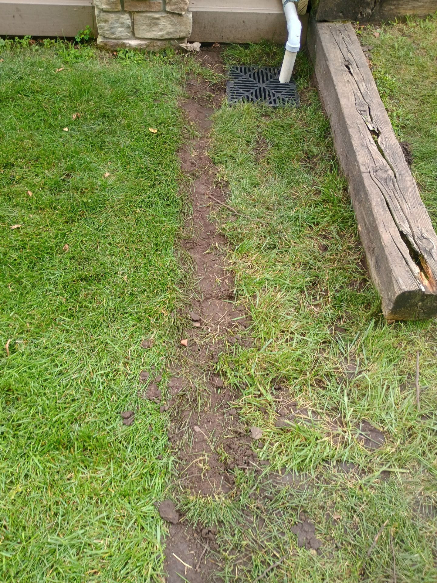Richard’s Sump Pump Discharge Line Fix by Waterproofing Northeast