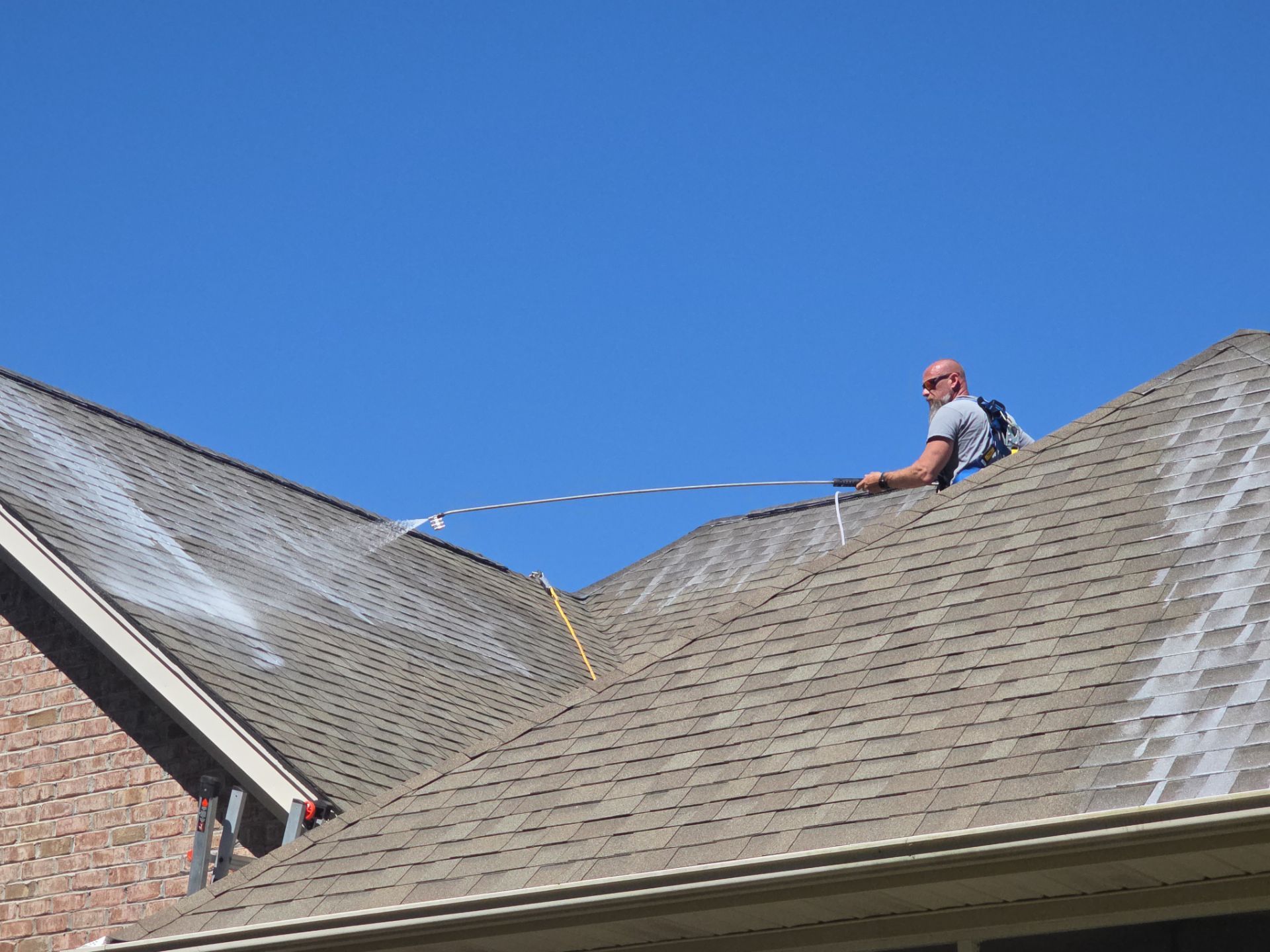 Roof Restoration using RoofRestor in Leland, NC by RGR Construction and Roofing, LLC
