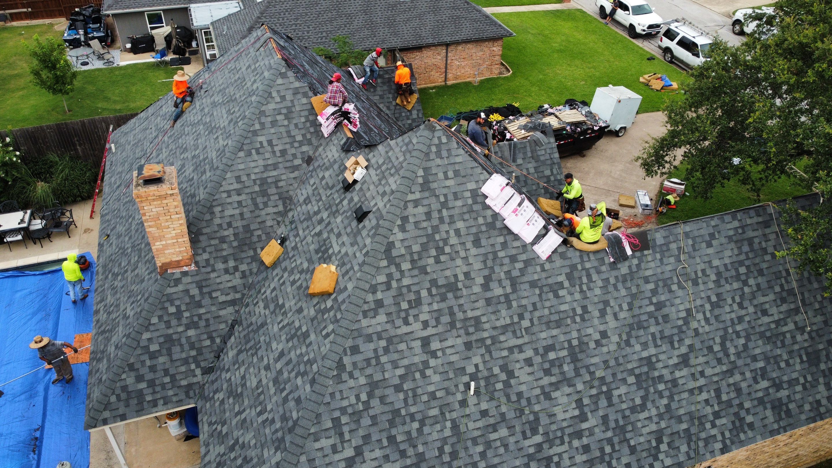 Full Reroof +adding intake vents by Berry Good Roofing 