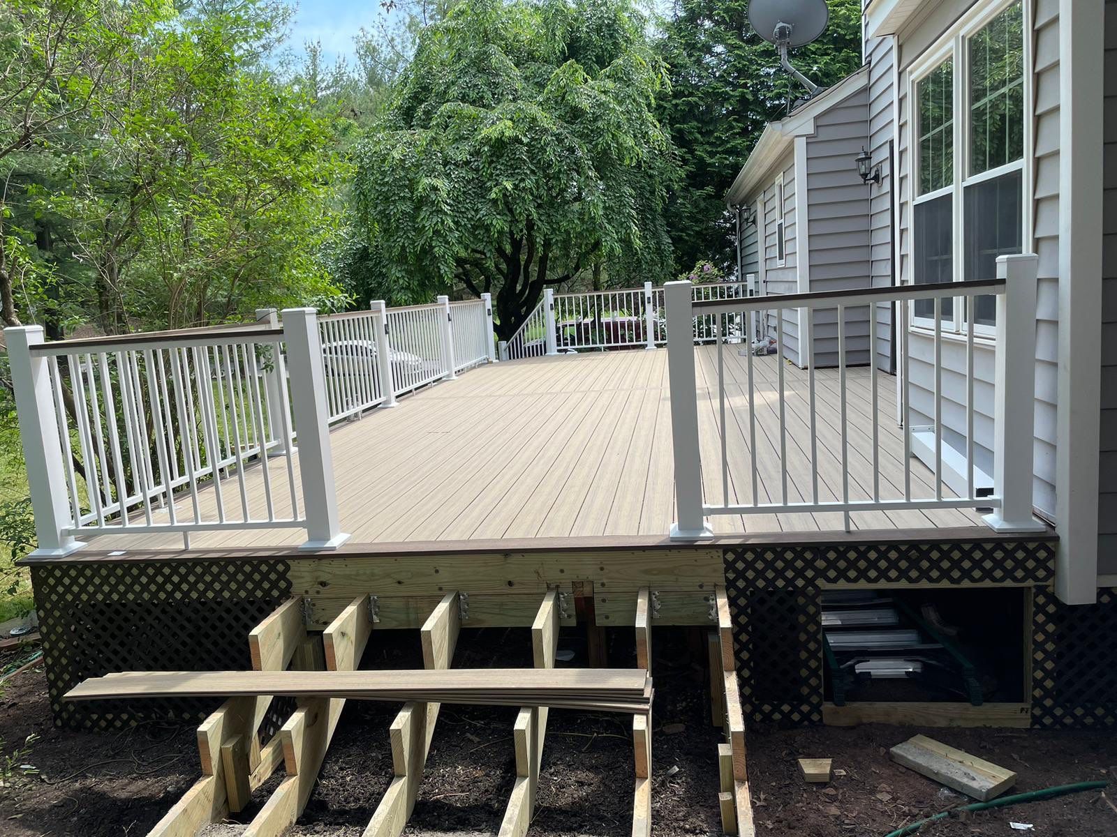 Deck resurface in Flemington by deck guardian