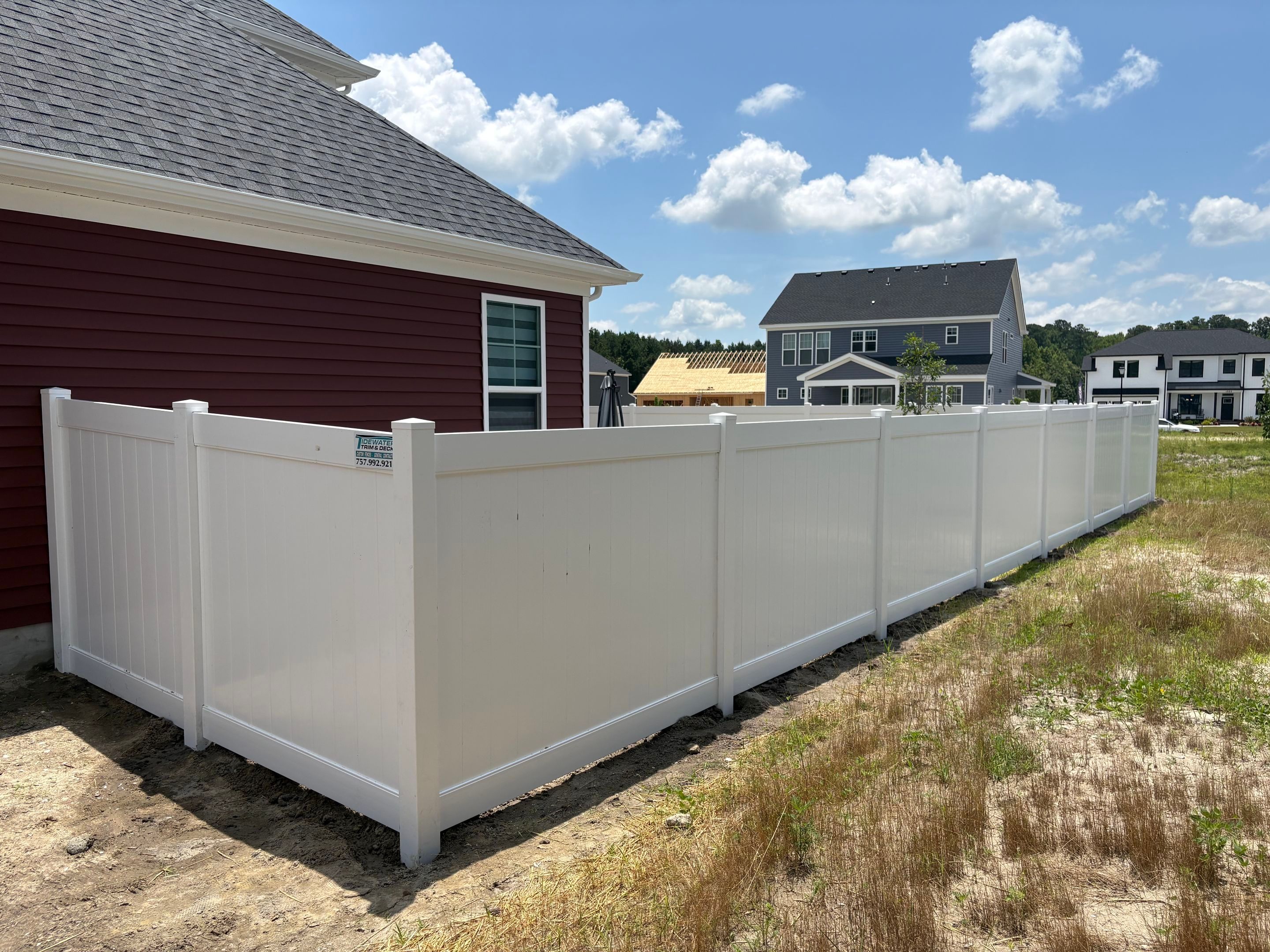 Low Maintenance. High Style. by Tidewater Fence