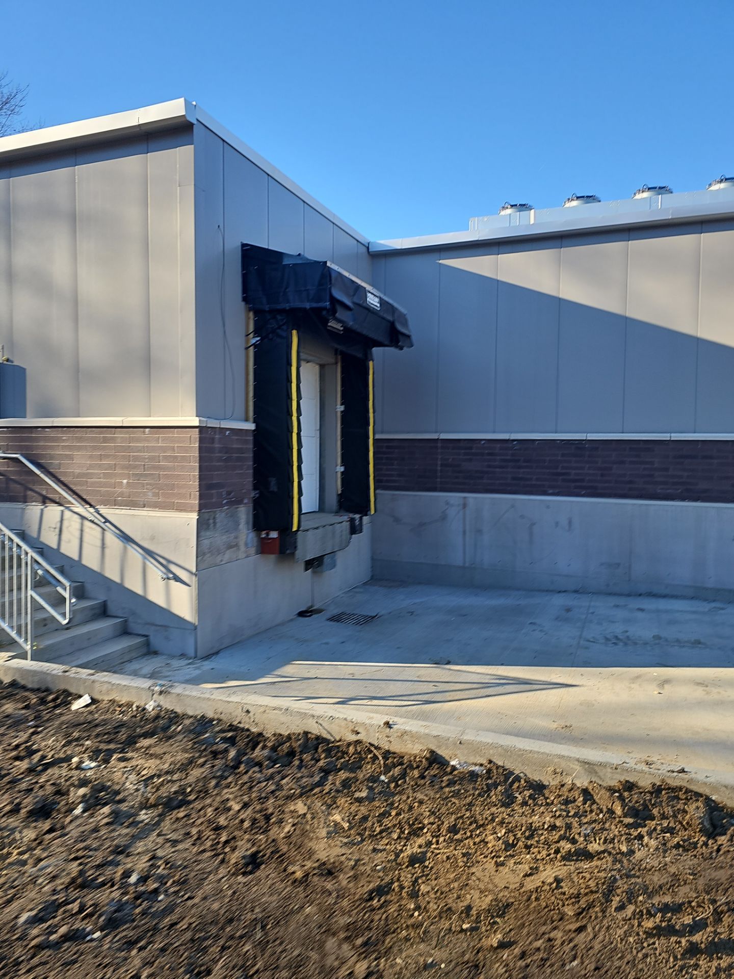 Commercial Roofing Installation using Insulated roof and wall panels by Nitro Roofing and Construction