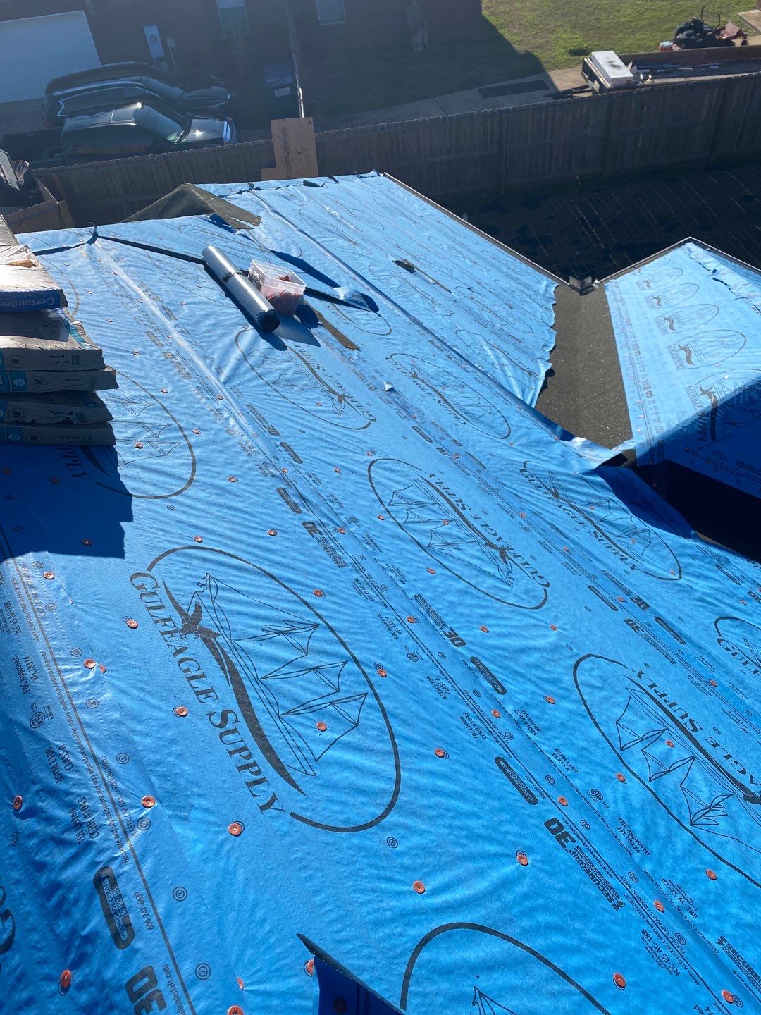 Residential Roofing Installation using Roof Replacement by American Roofing & Construction LLC