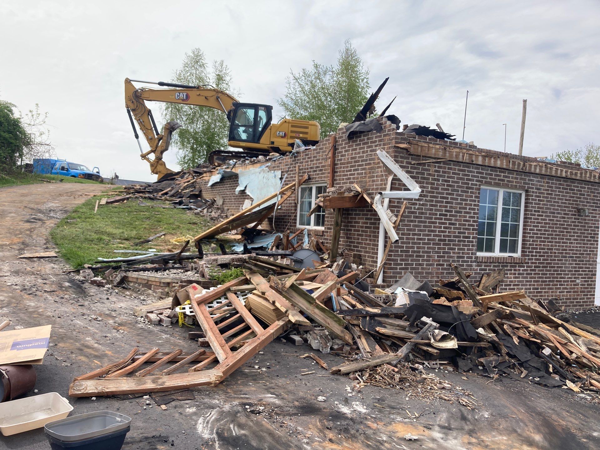 Fire Damage/Ground up rebuild by Wolf Hills Restoration