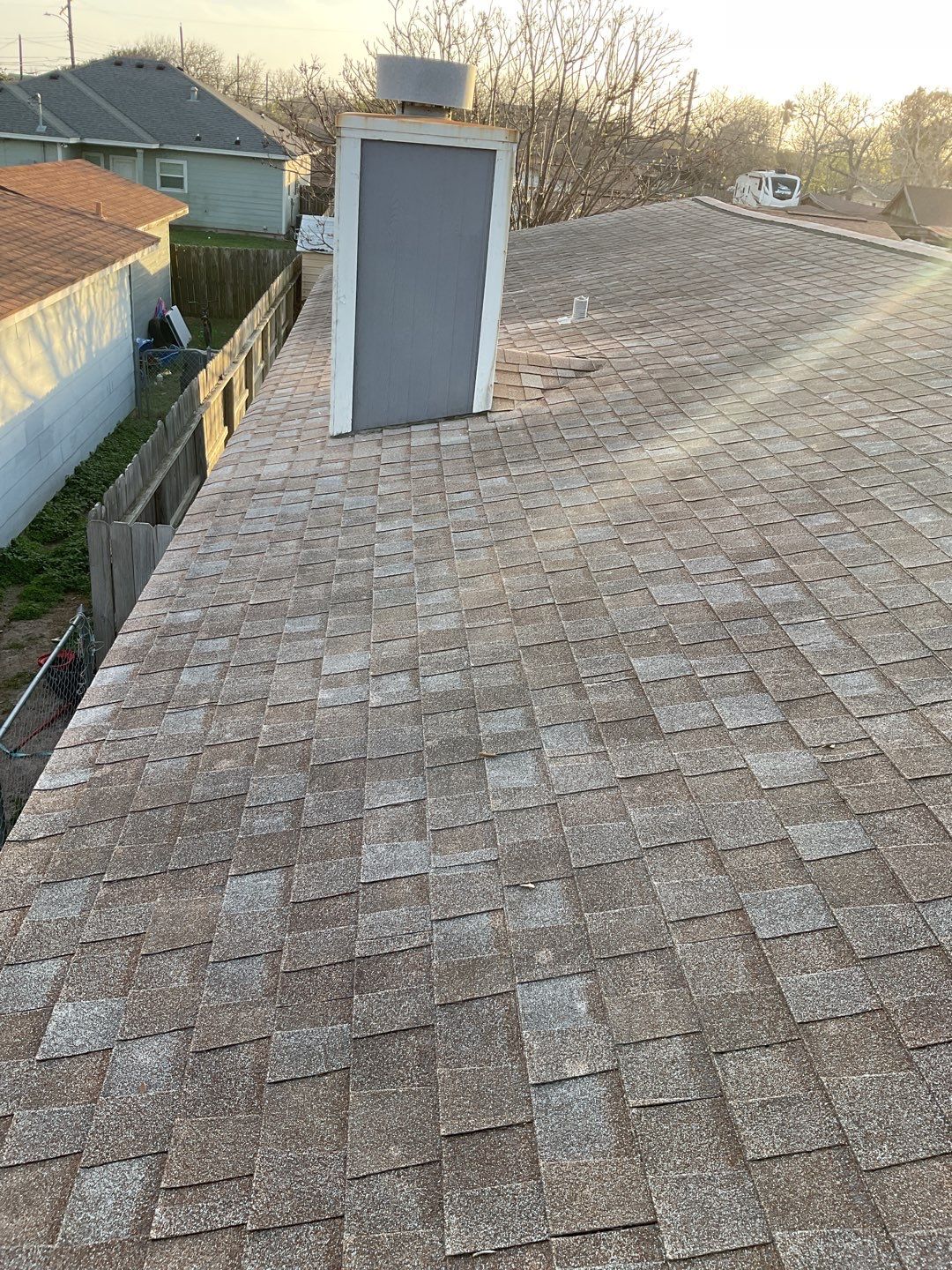 Residential Roofing Installation using GAF Natural Shadow by Lighthouse Roofing