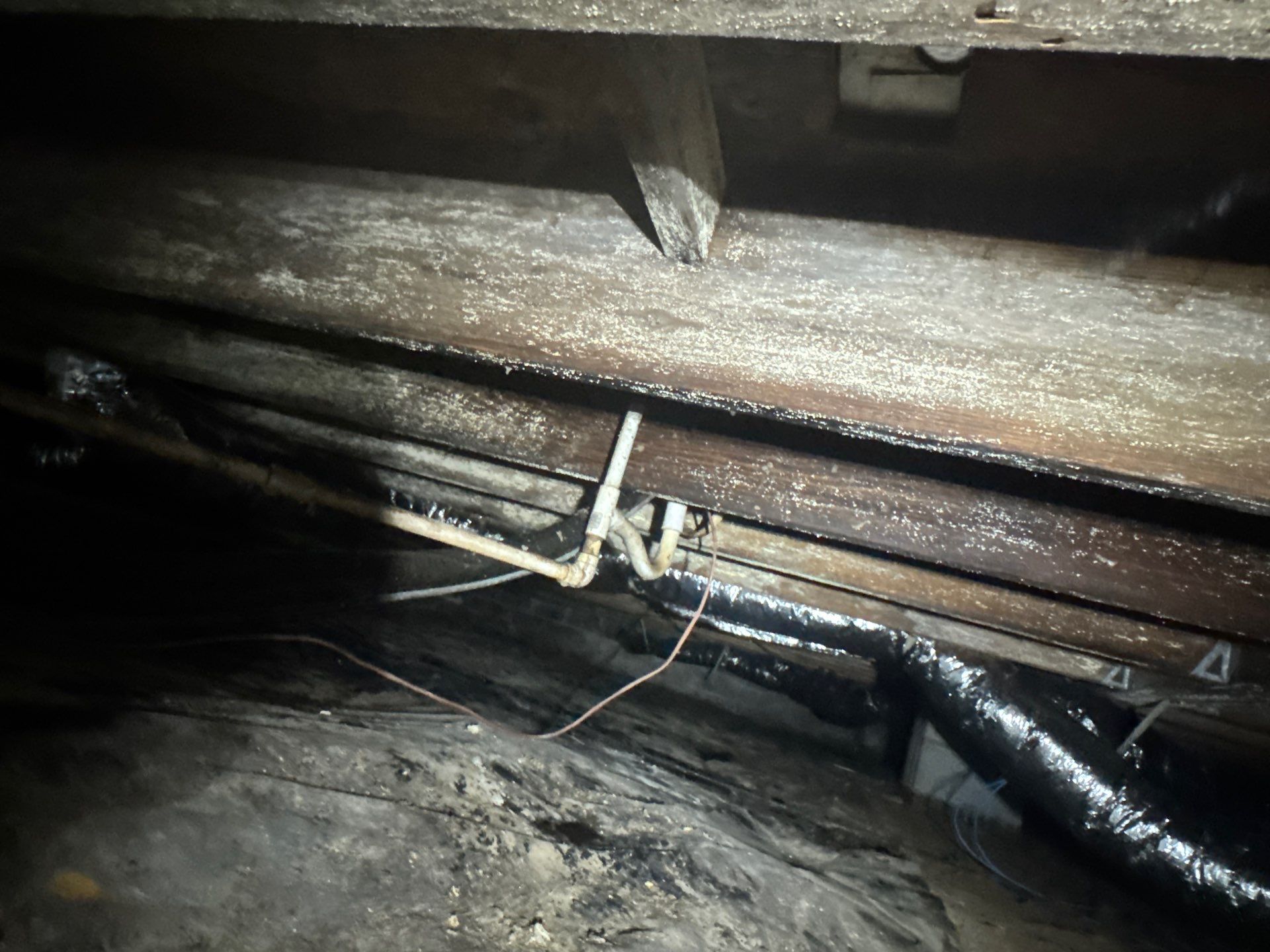 Project in Carrsville by Patriot Crawl Space Repairs