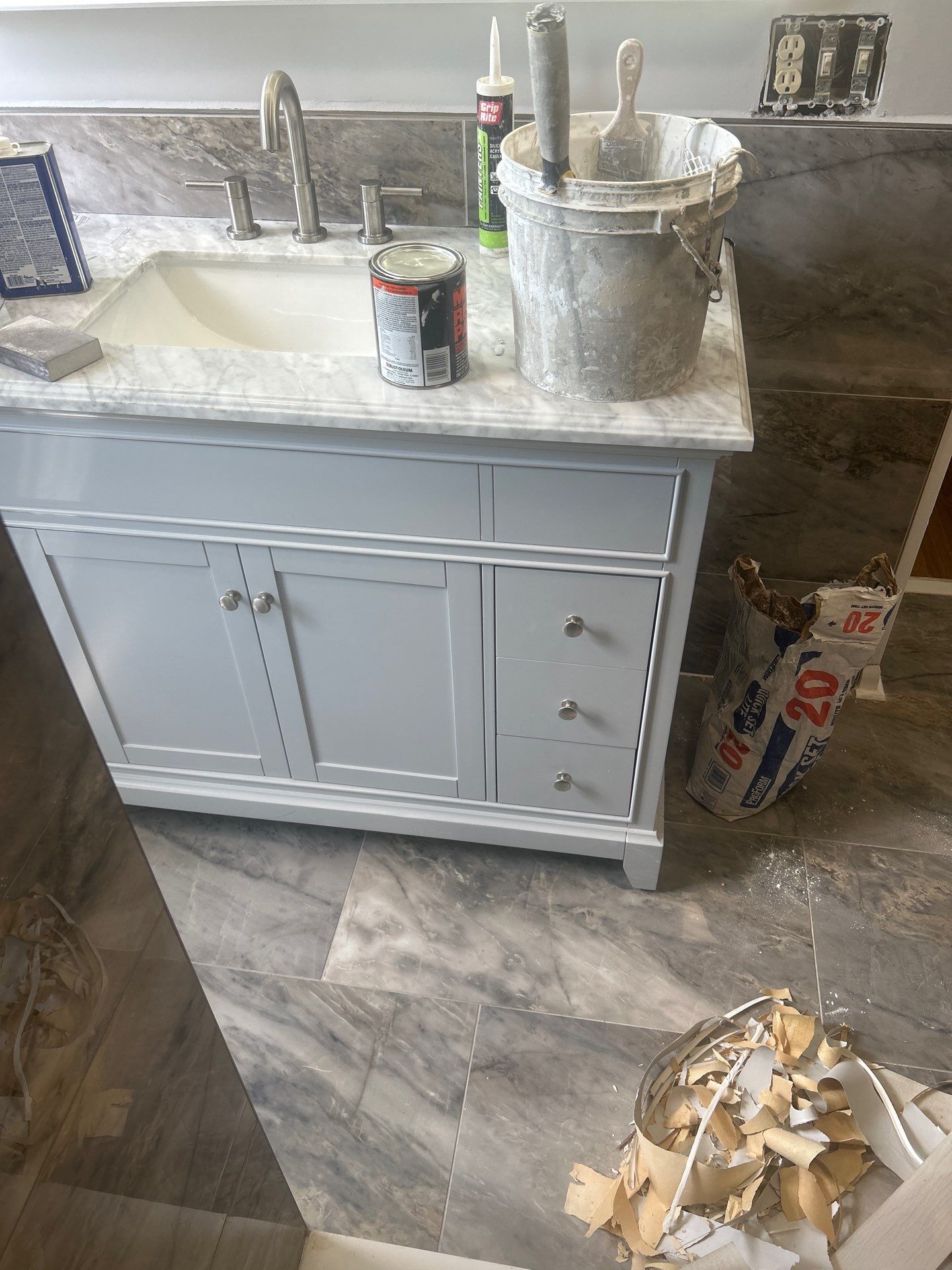 Luxury Bathroom Makeover: Walk-in Shower & Saloon Doors Renovation by urban green energy llc