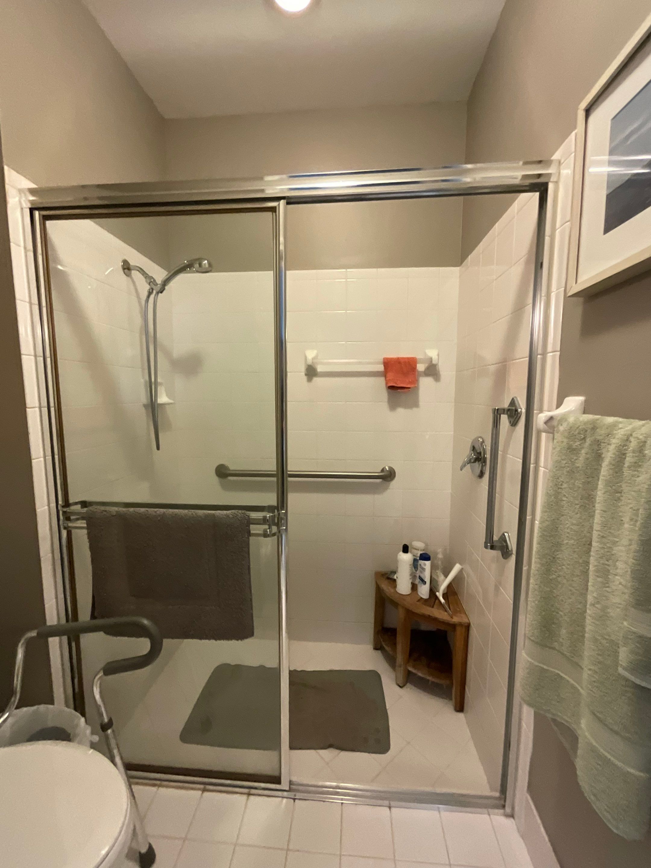Walk-In Shower - Delray Beach by Hevi Tile