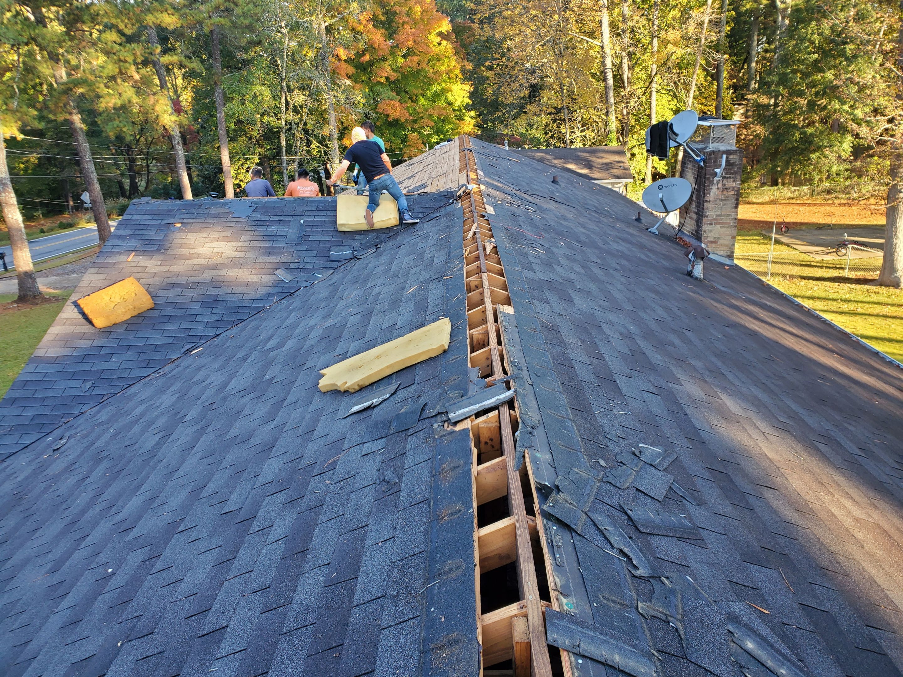 Residential Roofing Installation using Owens Corning by Inspector Roofing and Restoration