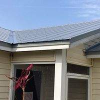 24ga 5V Crimp Dove Gray  by Total Roofing System The Metal Roof Experts