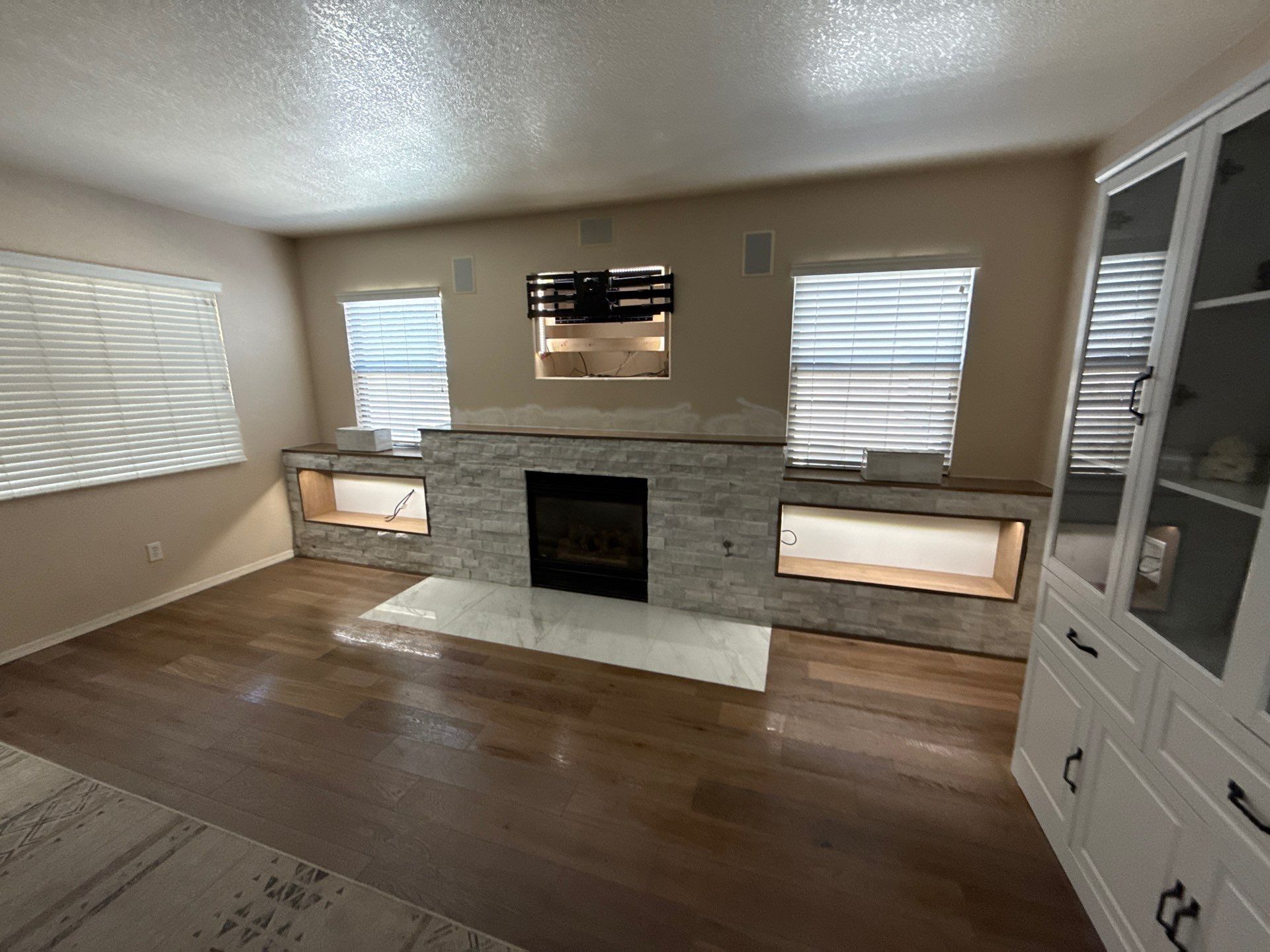 Meadview Fireplace Remodel by Workman Company LLC 