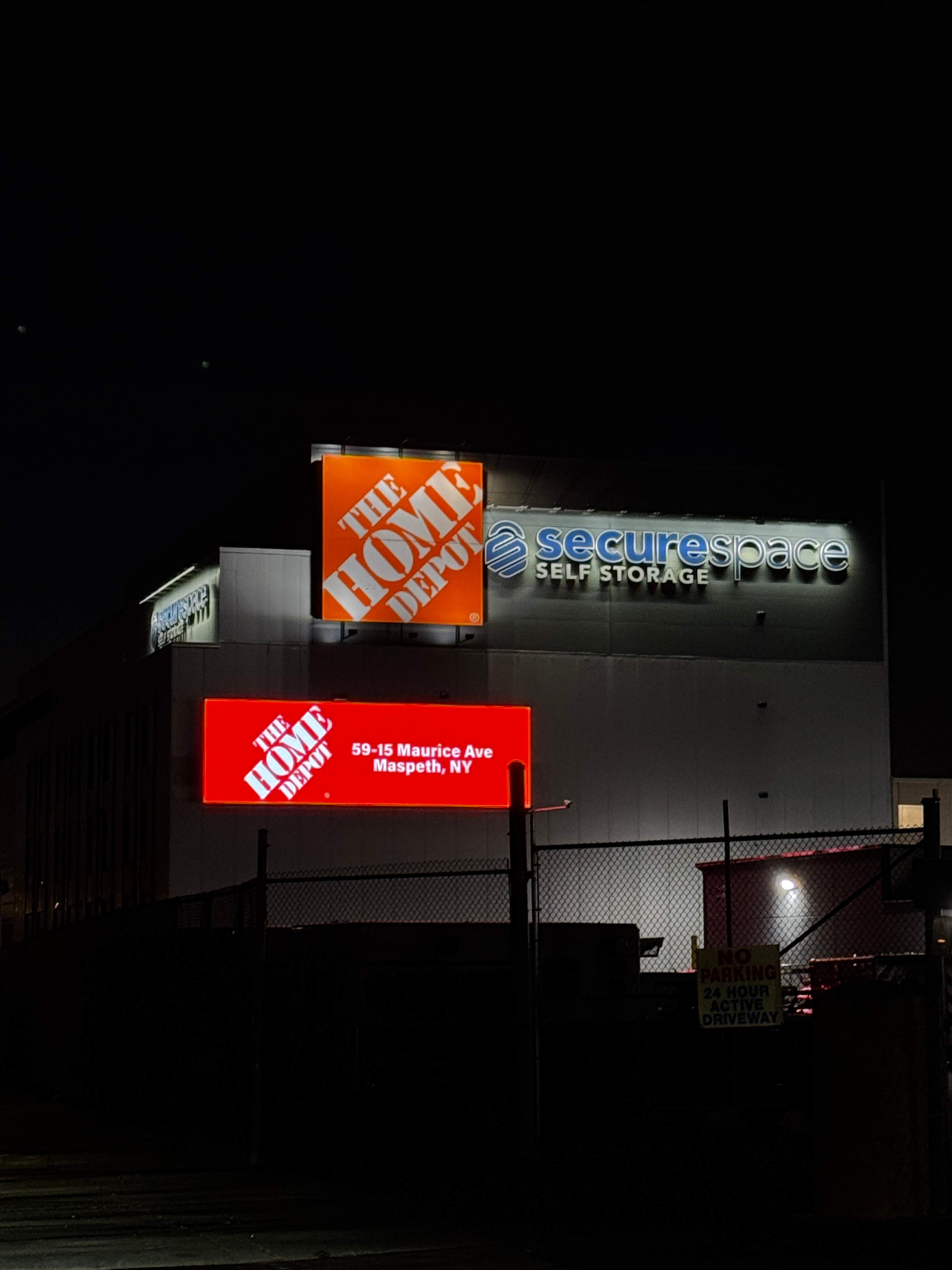 HOME DEPOT Large LED Sign  by CAD Signs