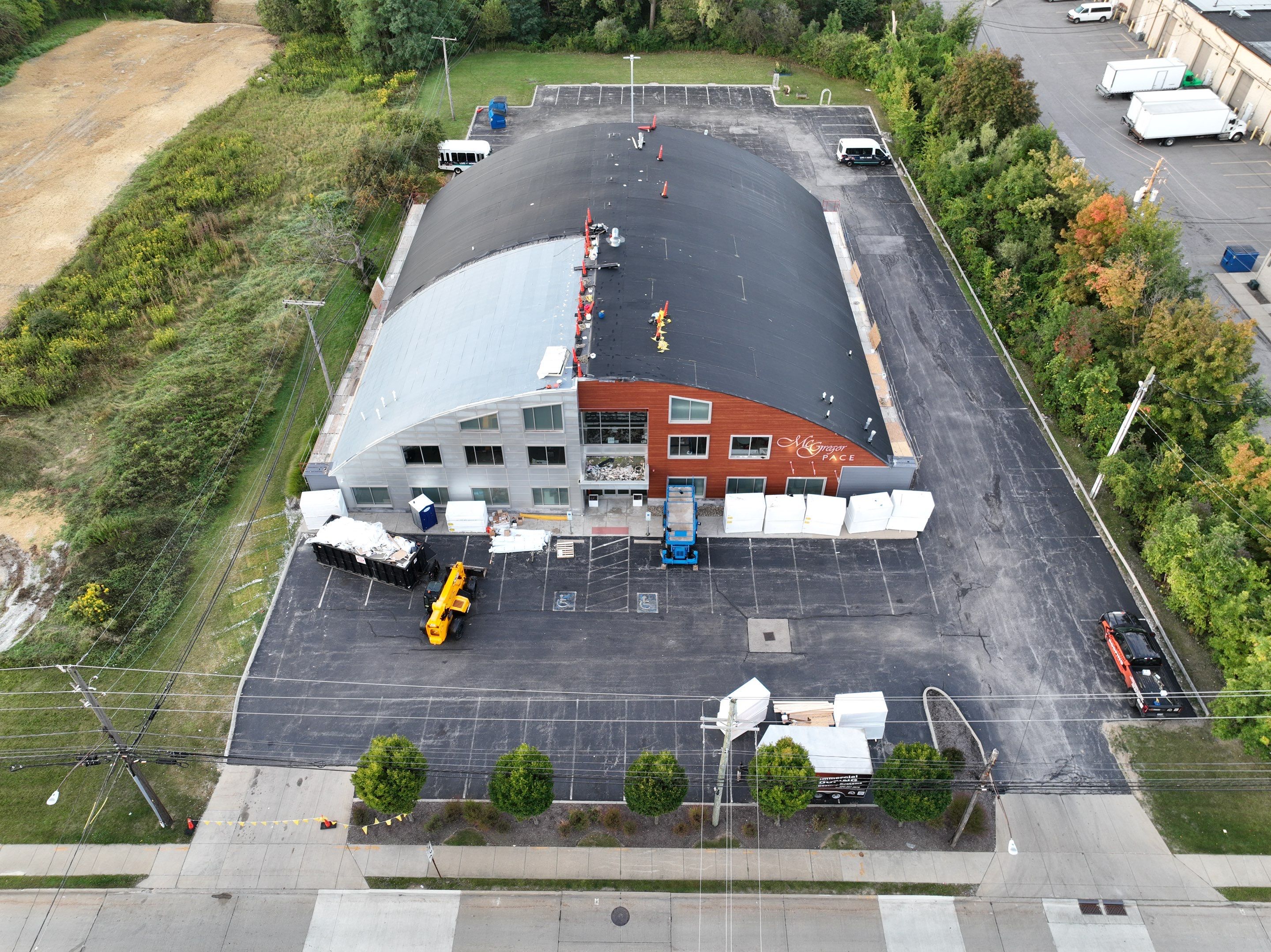 Project in Warrensville Heights by Commercial Roofing and Coating Systems