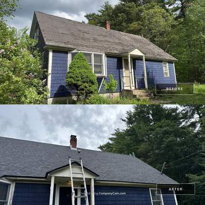 Roof Replacement Near the YMCA in Exeter, NH | Owens Corning Onyx Black