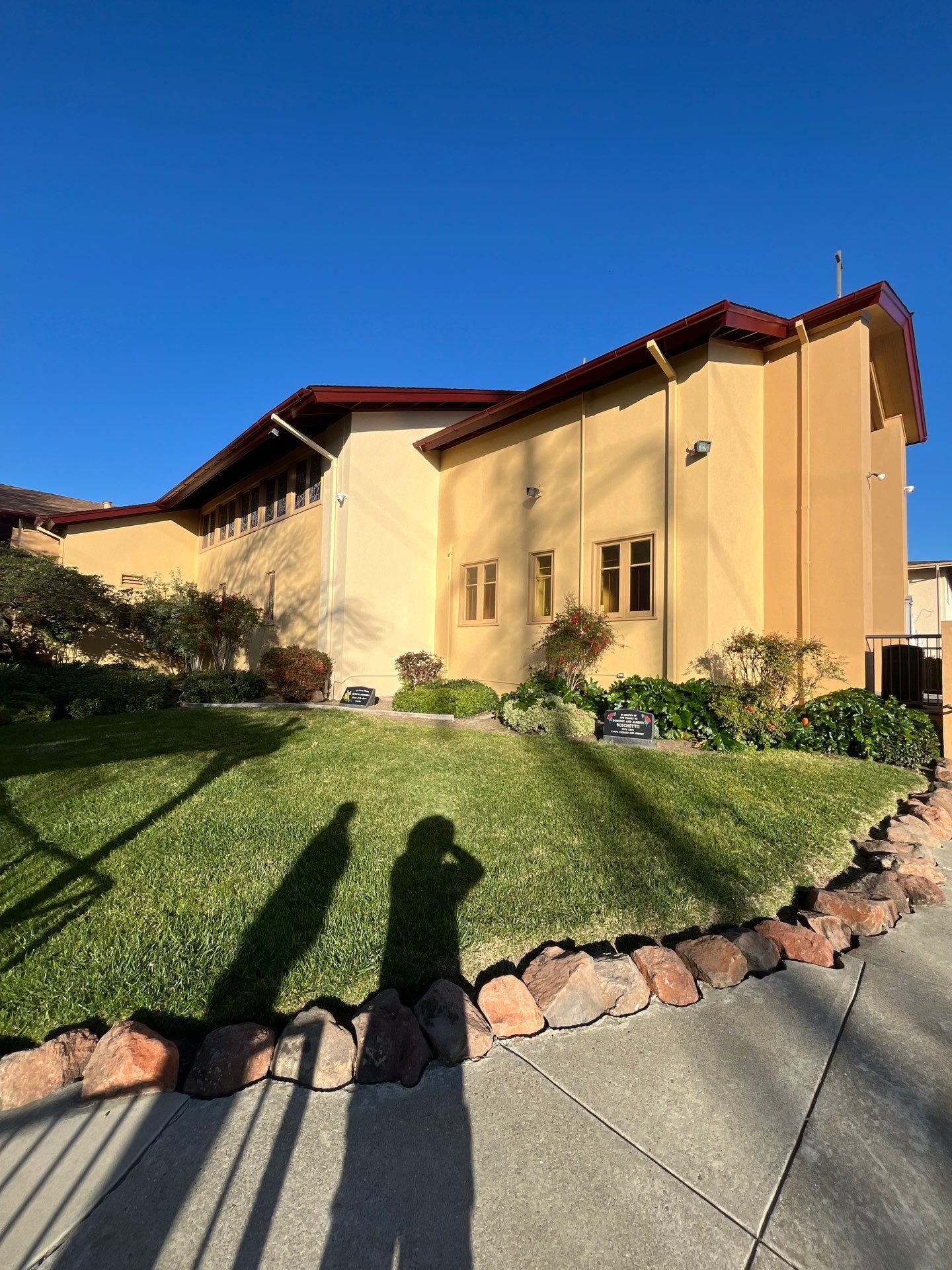 Assumption church San Leandro  by Herrera’s Bay Area Painting inc.