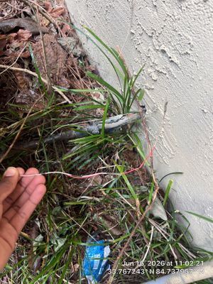 Outdoor HVAC Unit Electrical and Refrigerant Line Integration in Douglasville
