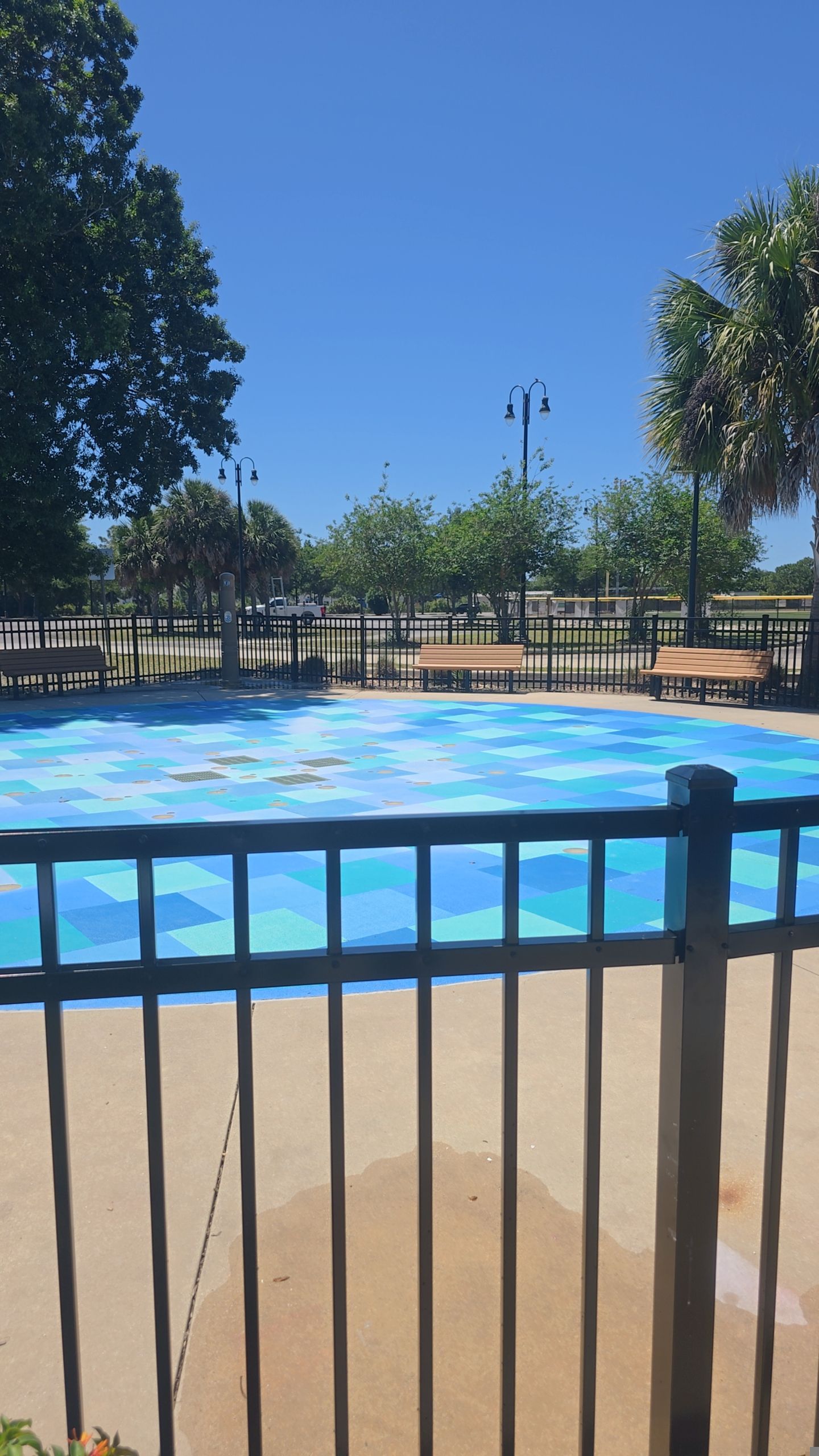 Atwater Splashpad for the City of North Port by True Fence LLC