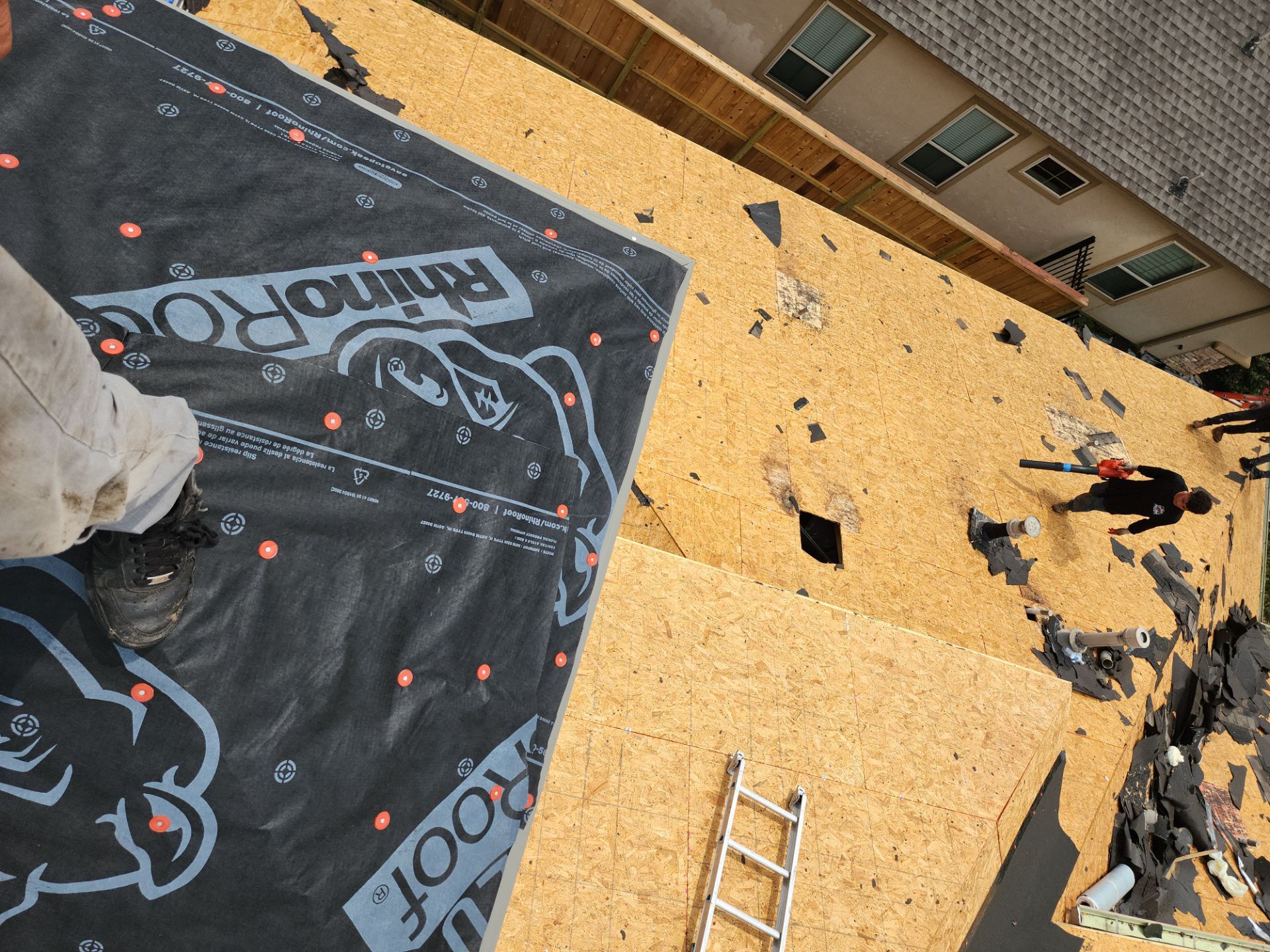 Residential Roofing Installation using Owen's Corning Duration (Lifetime) Shingles by Roof Repair Company