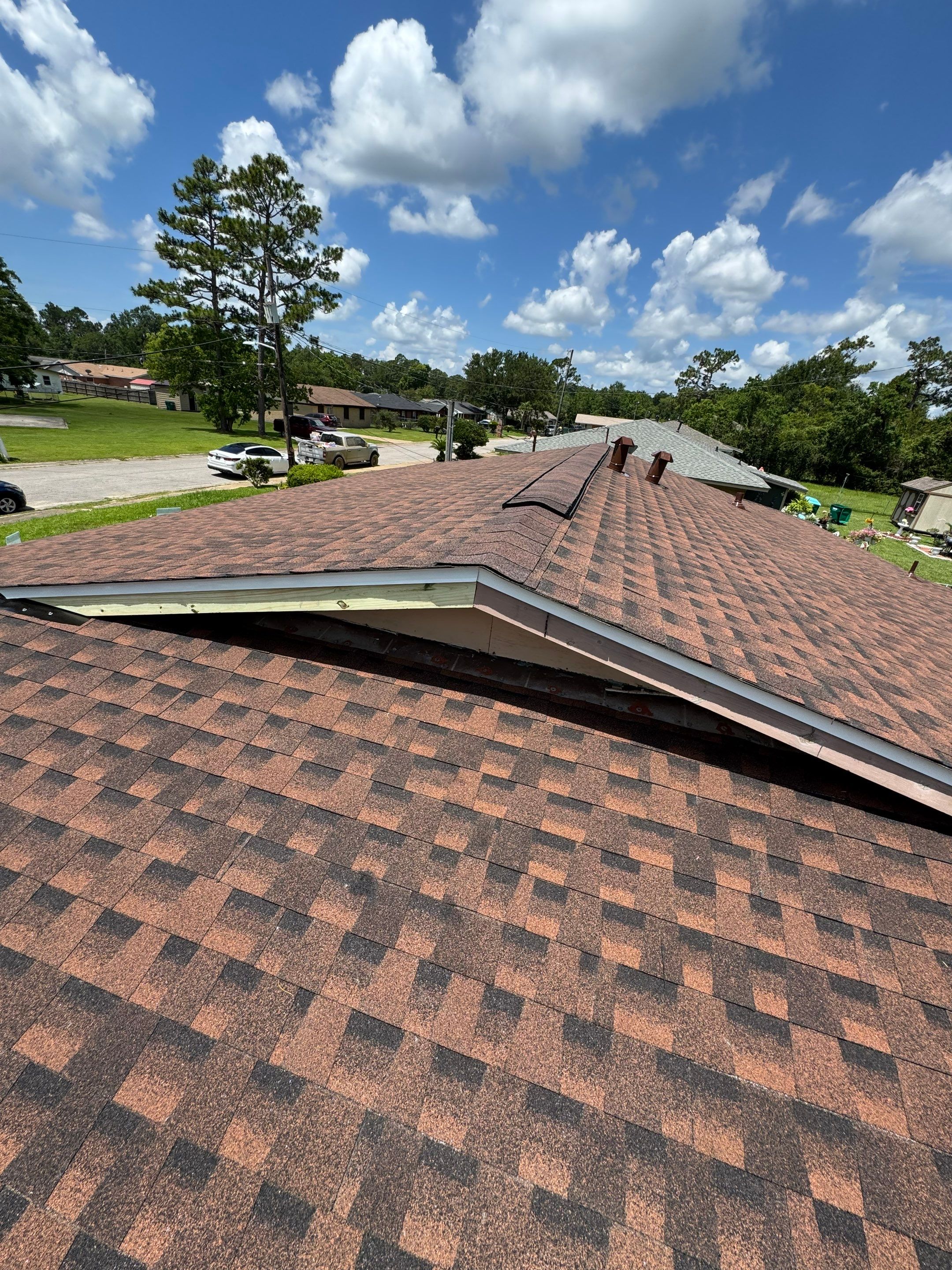 Full GAF HDZ Hickory Shingle Roof Replacement in Gulfport by Frontline Roofing