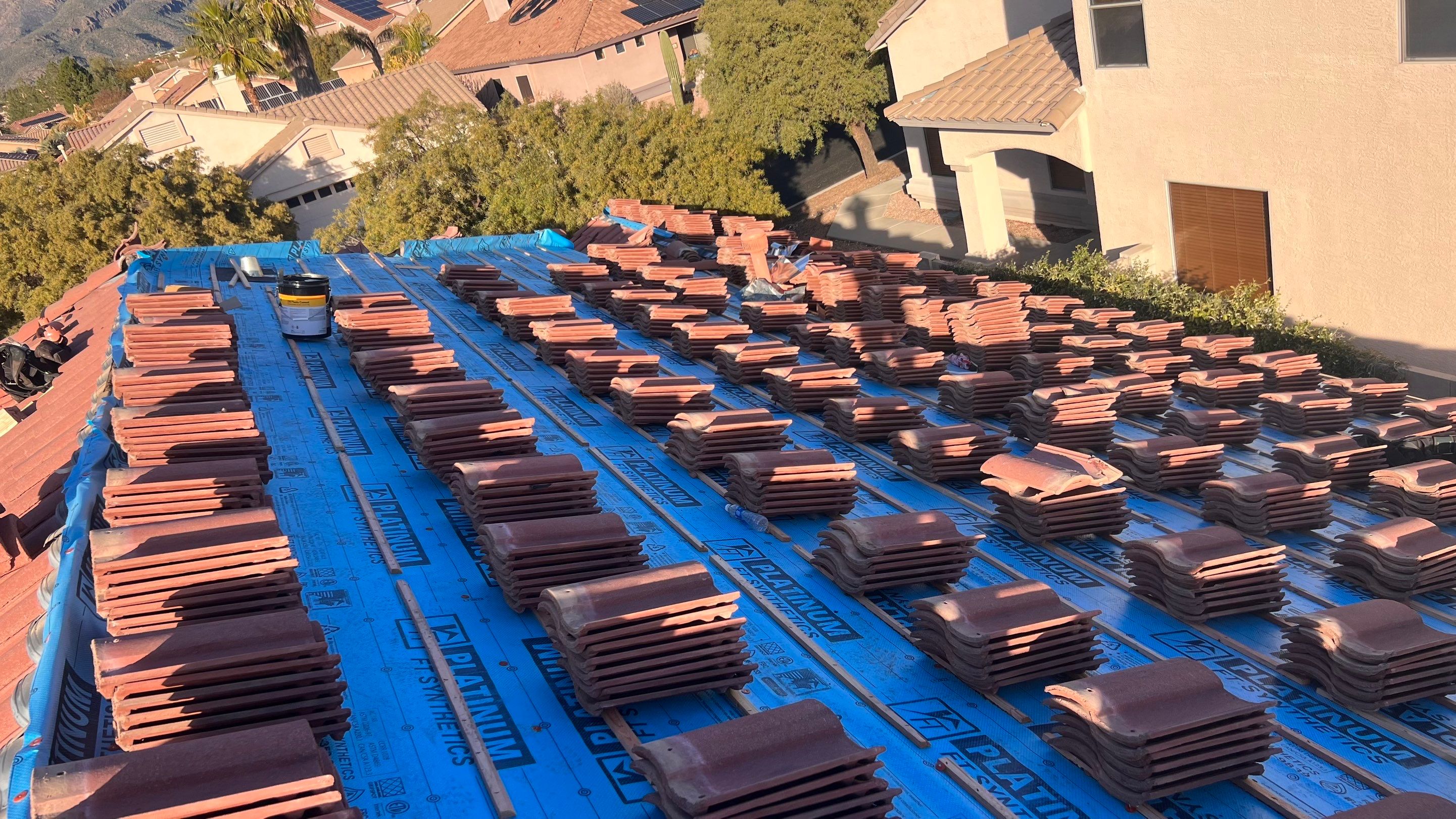 Terracotta Concrete Tile by Reimagine Roofing