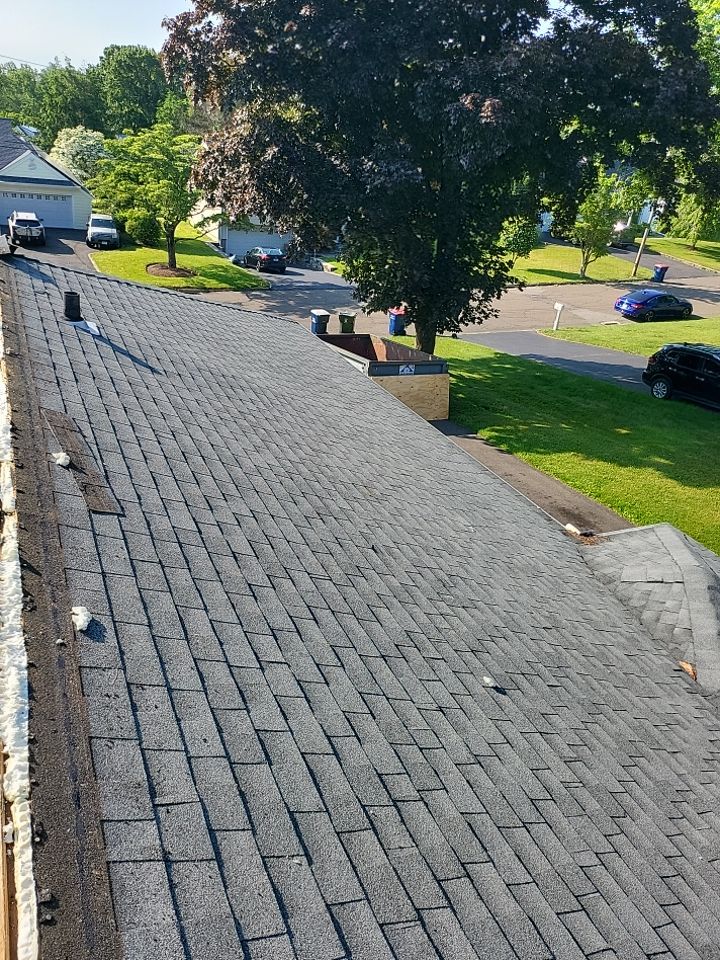 Residential Roofing Installation using Owens Corning Duration Onyx Black by A Plus Exterior