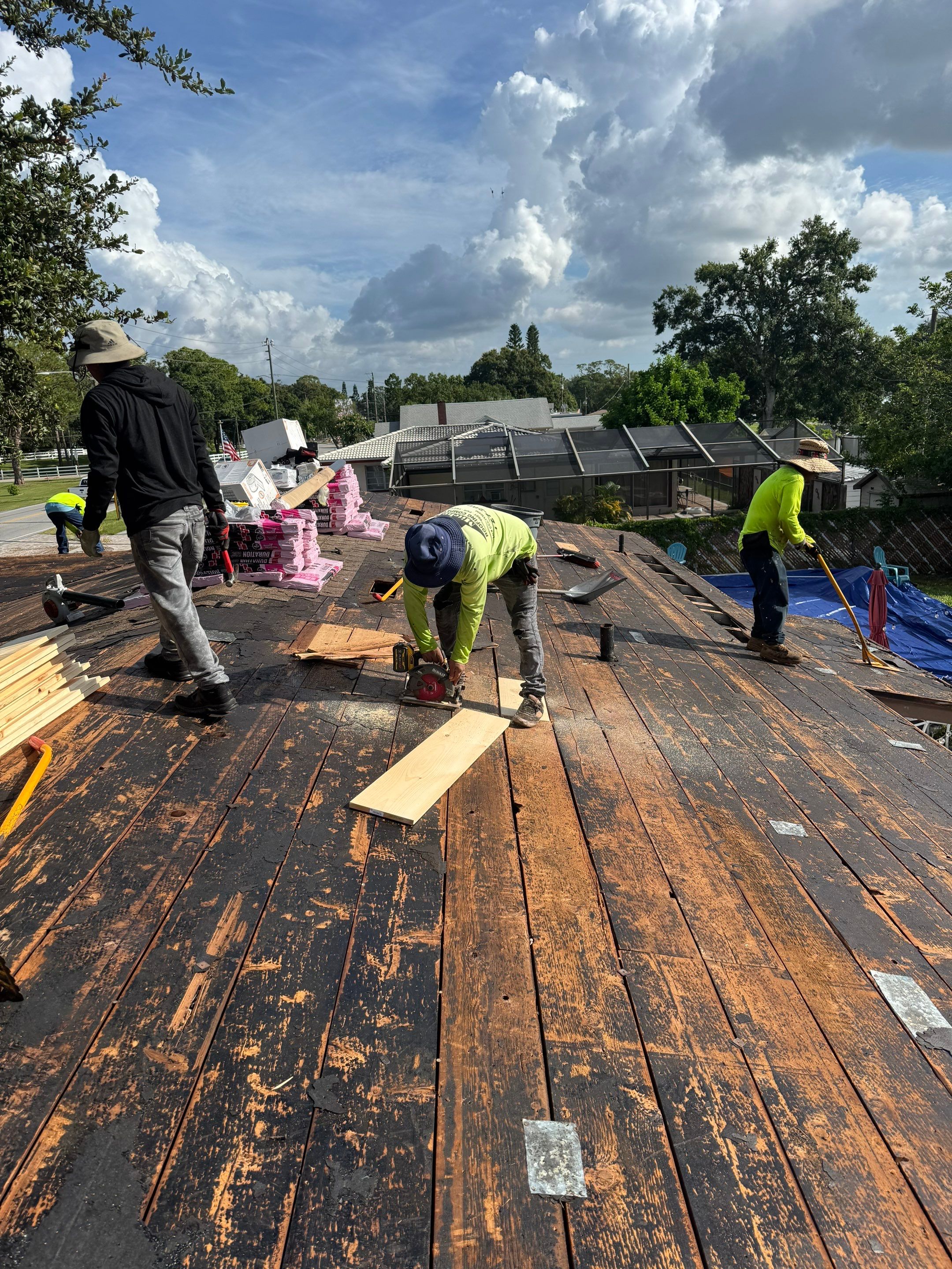 Project in Pinellas Park 33782 by Mitchell Roofing Company LLC