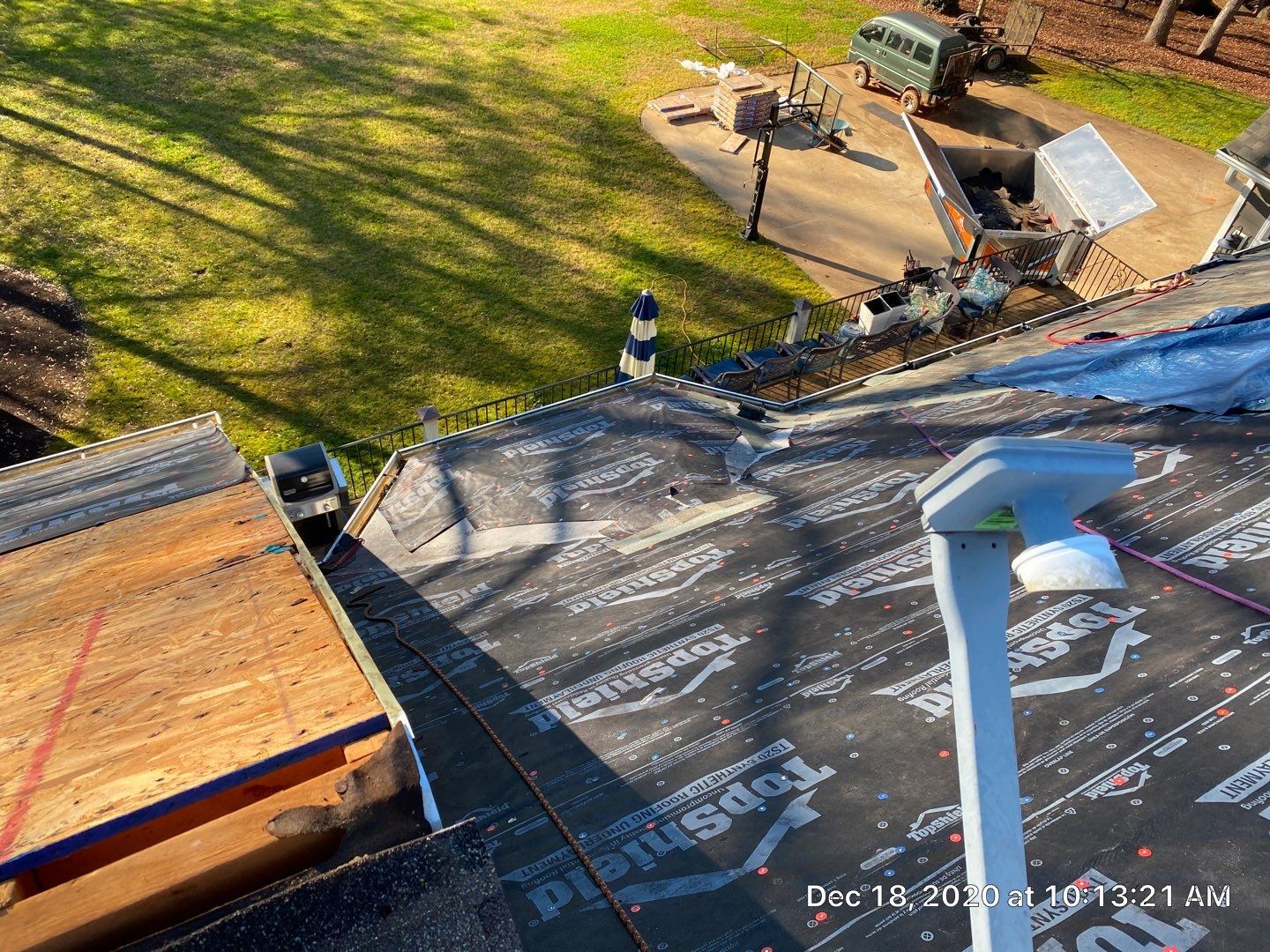 Residential Roofing Installation in Spartanburg, SC using Ceartainteed Landmark Architectural Shingles by Property Assessment