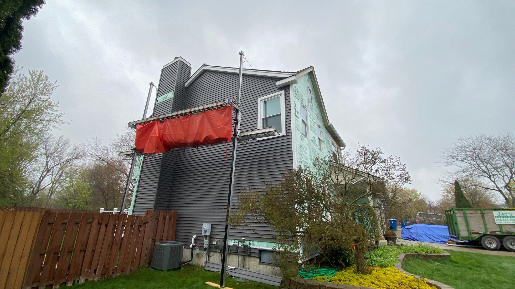 Siding Replacement using CertainTeed Restoration Classis D4 by 180 Contractors