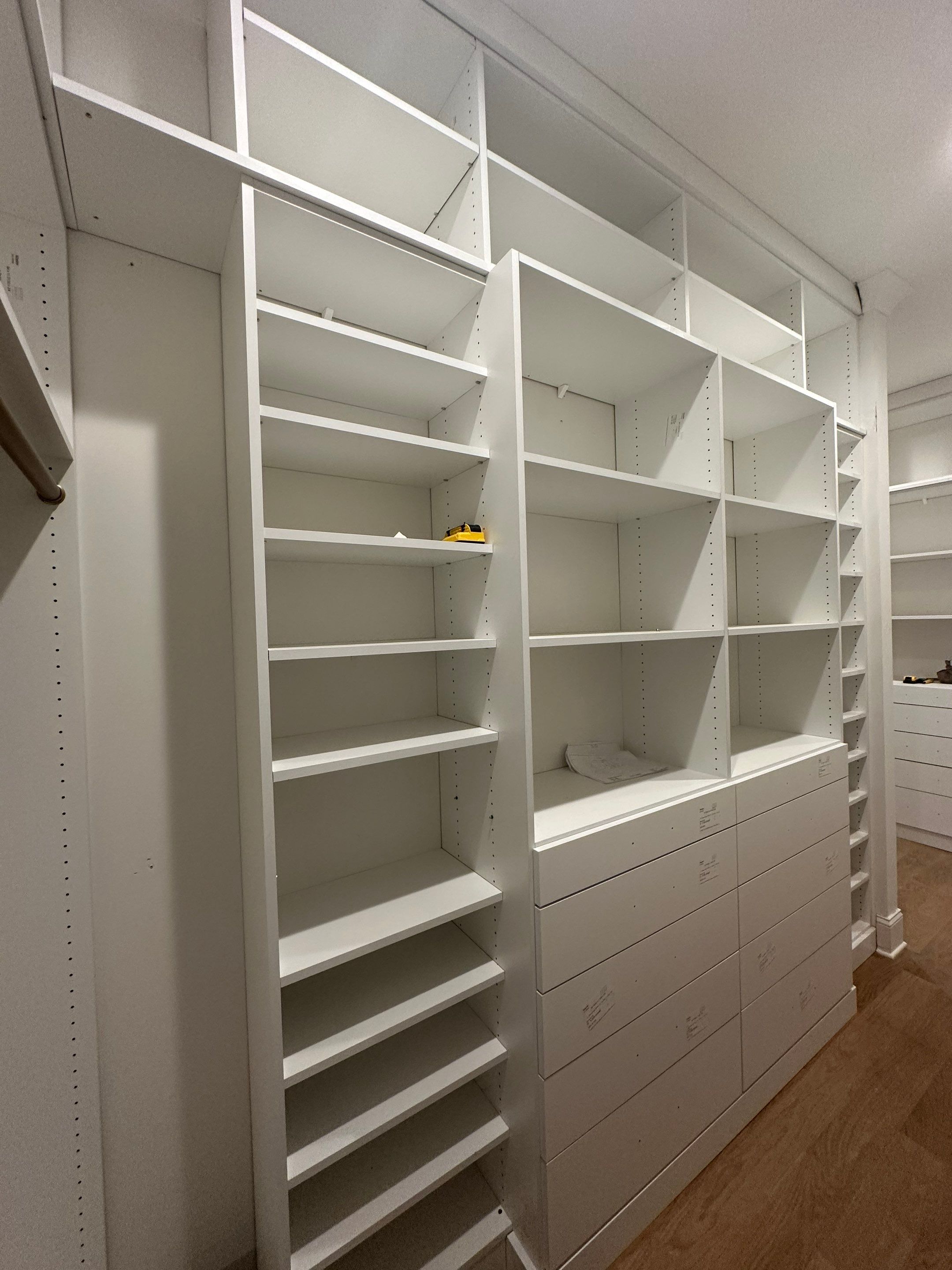 Closet Project in Woodstock by Atlanta Design Group