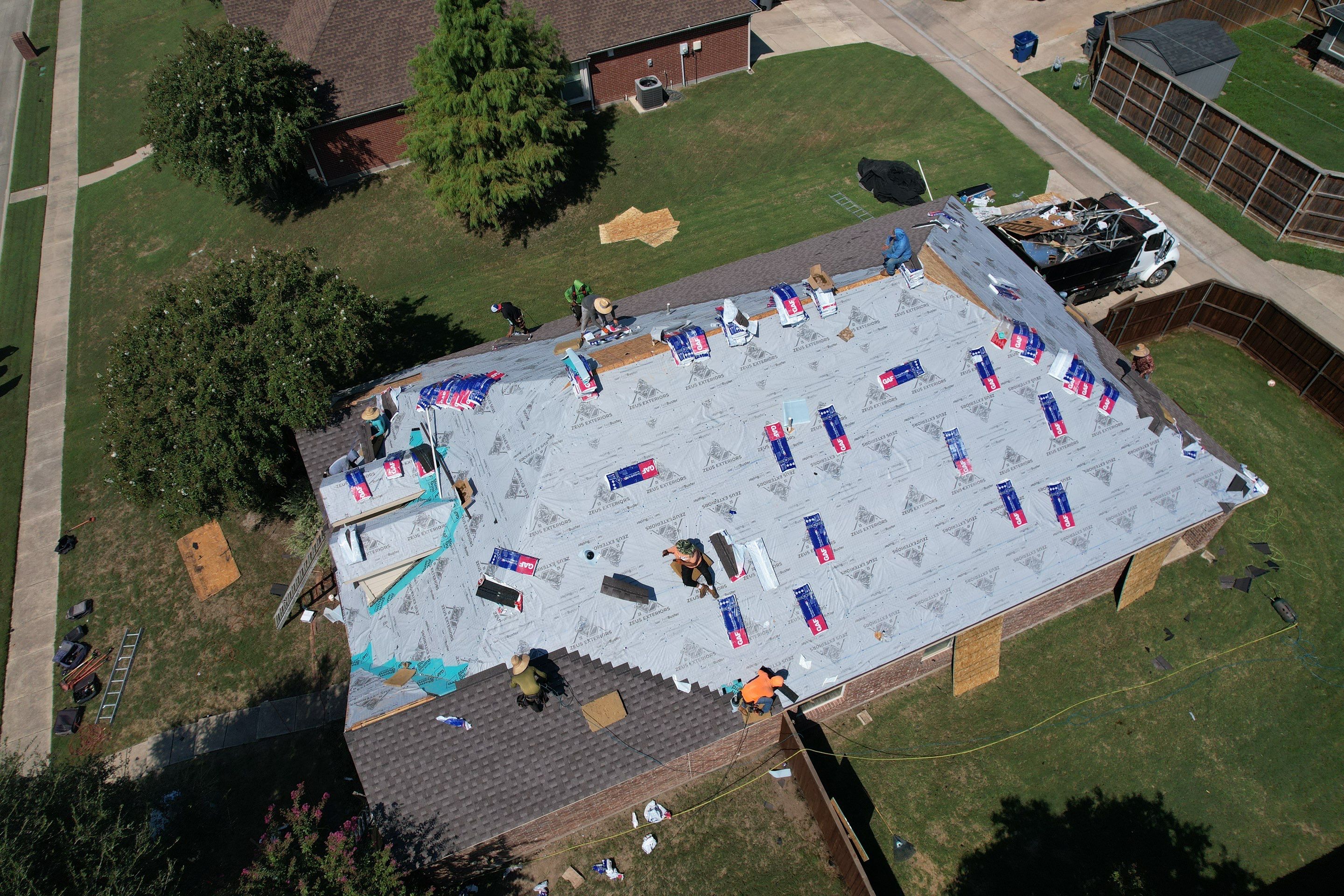 Project in Wylie  by Zeus Exteriors