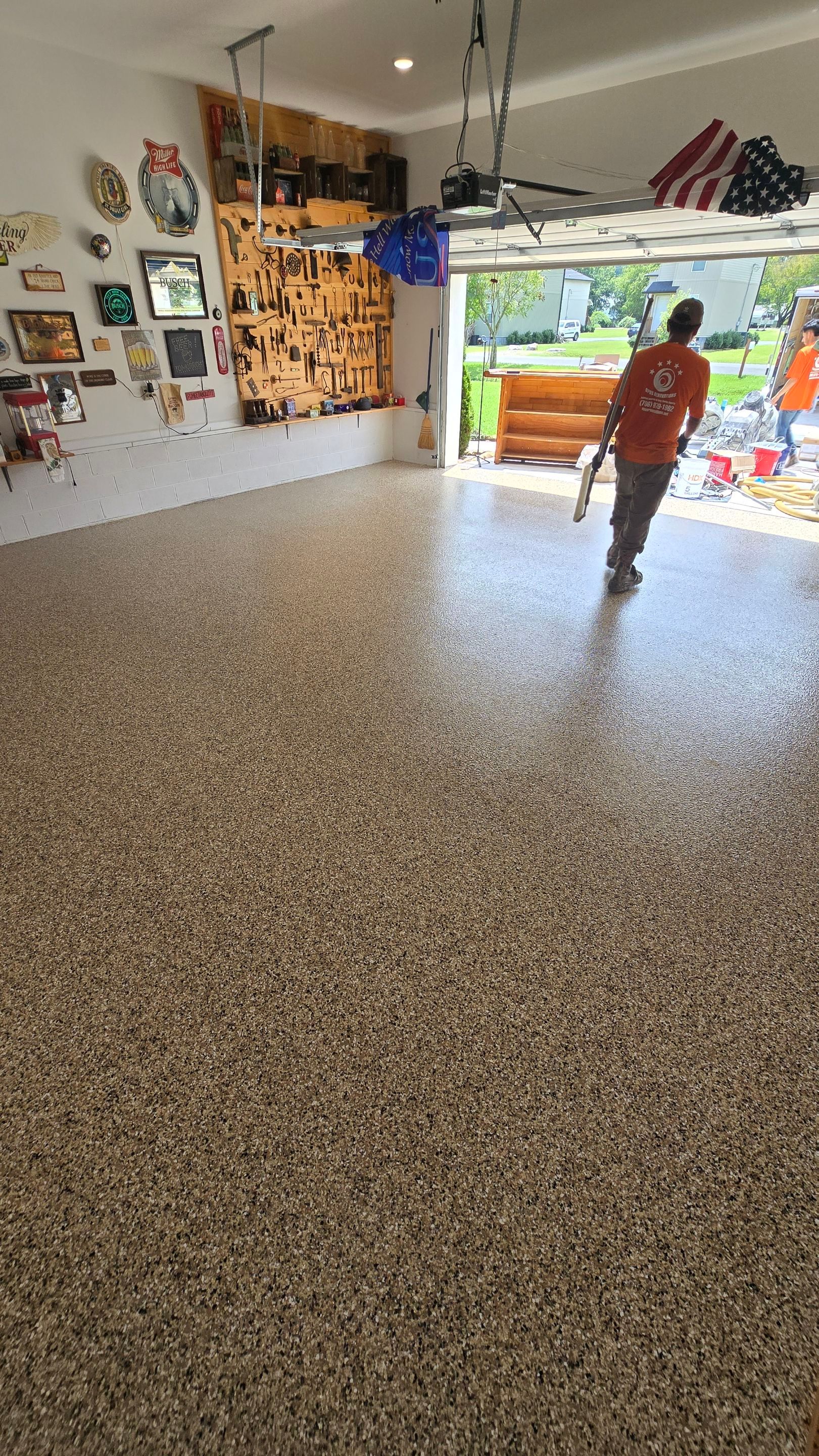 Project in Chatsworth with Outback flake by Opus Renovations 