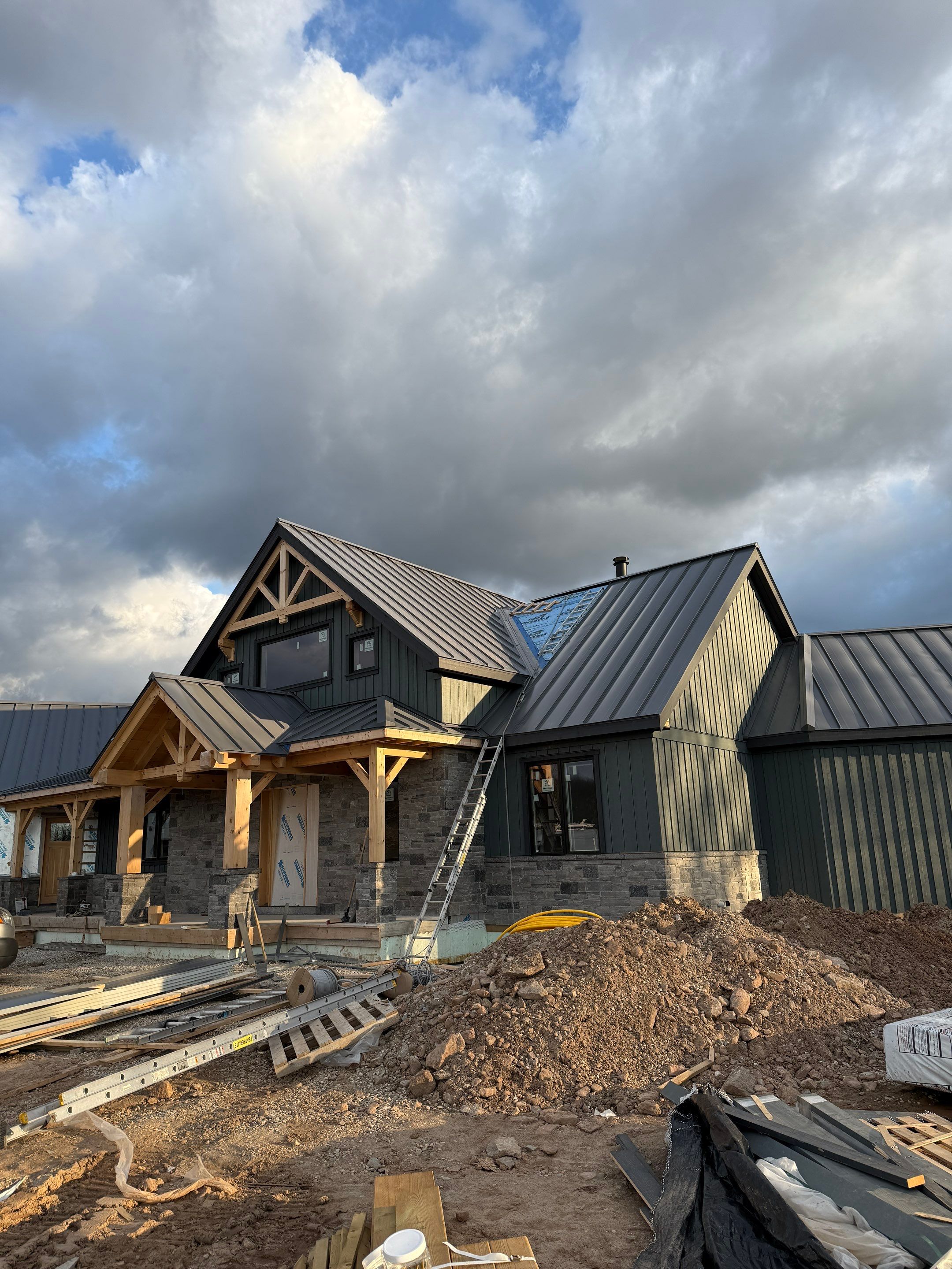 Custom Home Roofing – Blue Mountain by Jay Carter Roofing & Sheet Metal