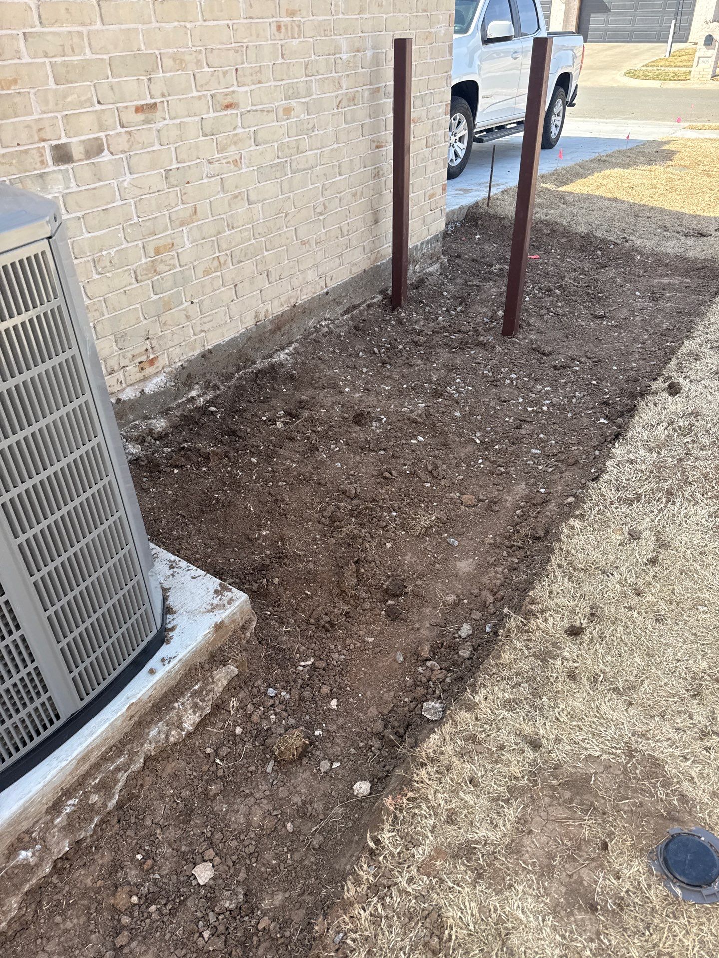 Concrete Sidewalk And Footer by Clays Services Inc