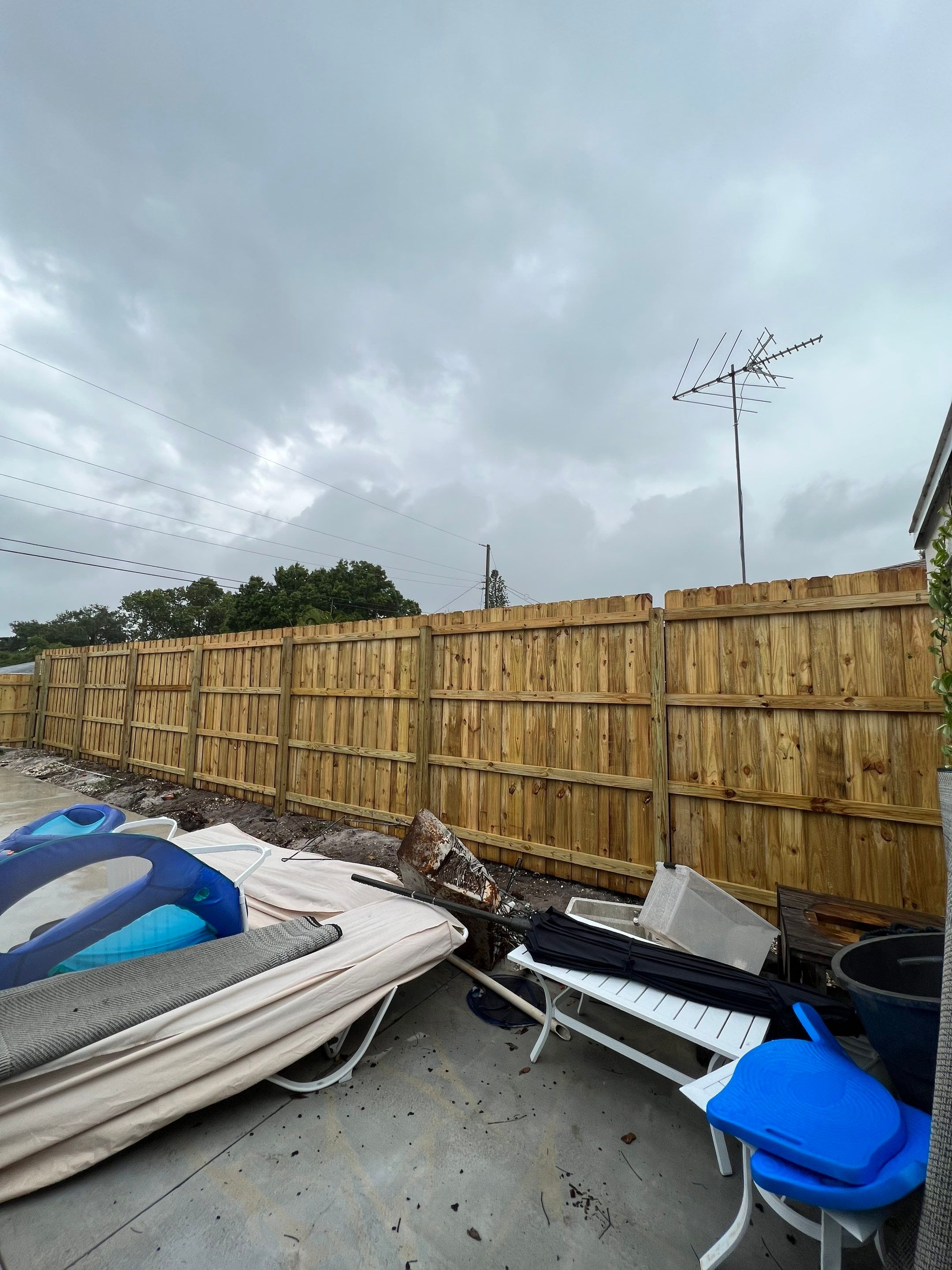 Bradenton, FL Wood Fence Installation using Board on Board Wood Fence by Asap fence and gates, LLC