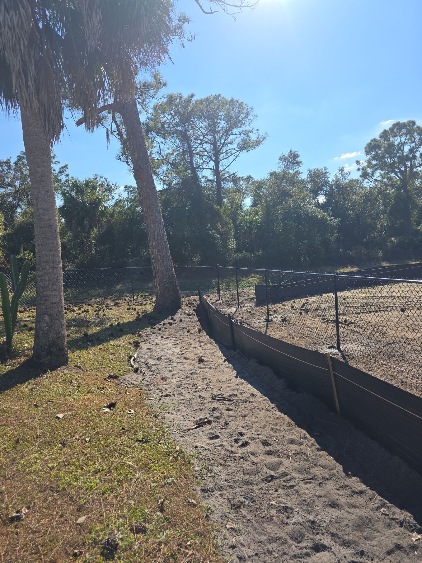 Chain Link Install in North Port by True Fence LLC