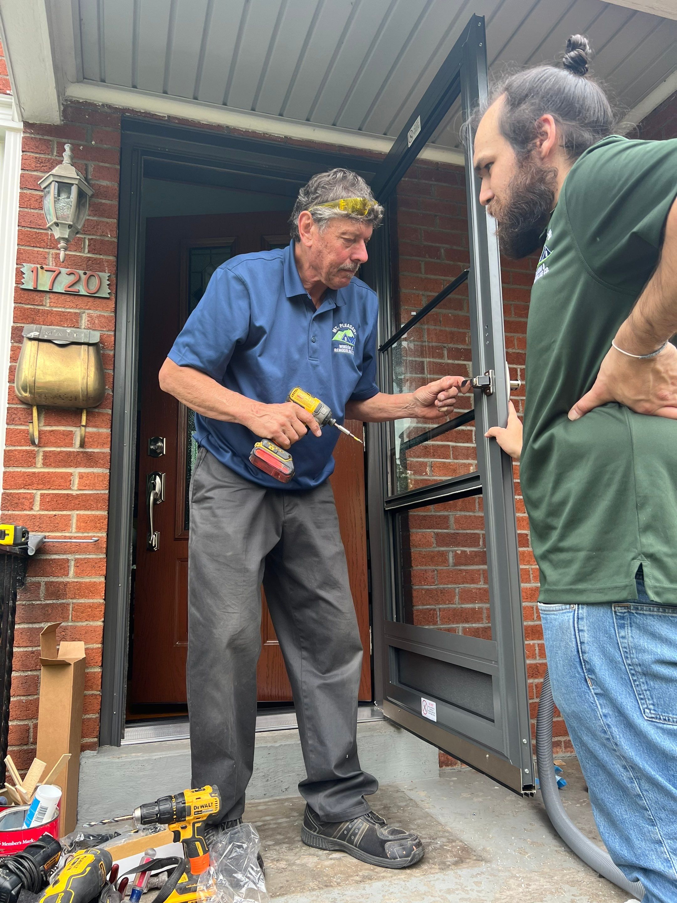 Kevin & Carol Rico Door & Window Project  by Mt. Pleasant Window & Remodeling Co.