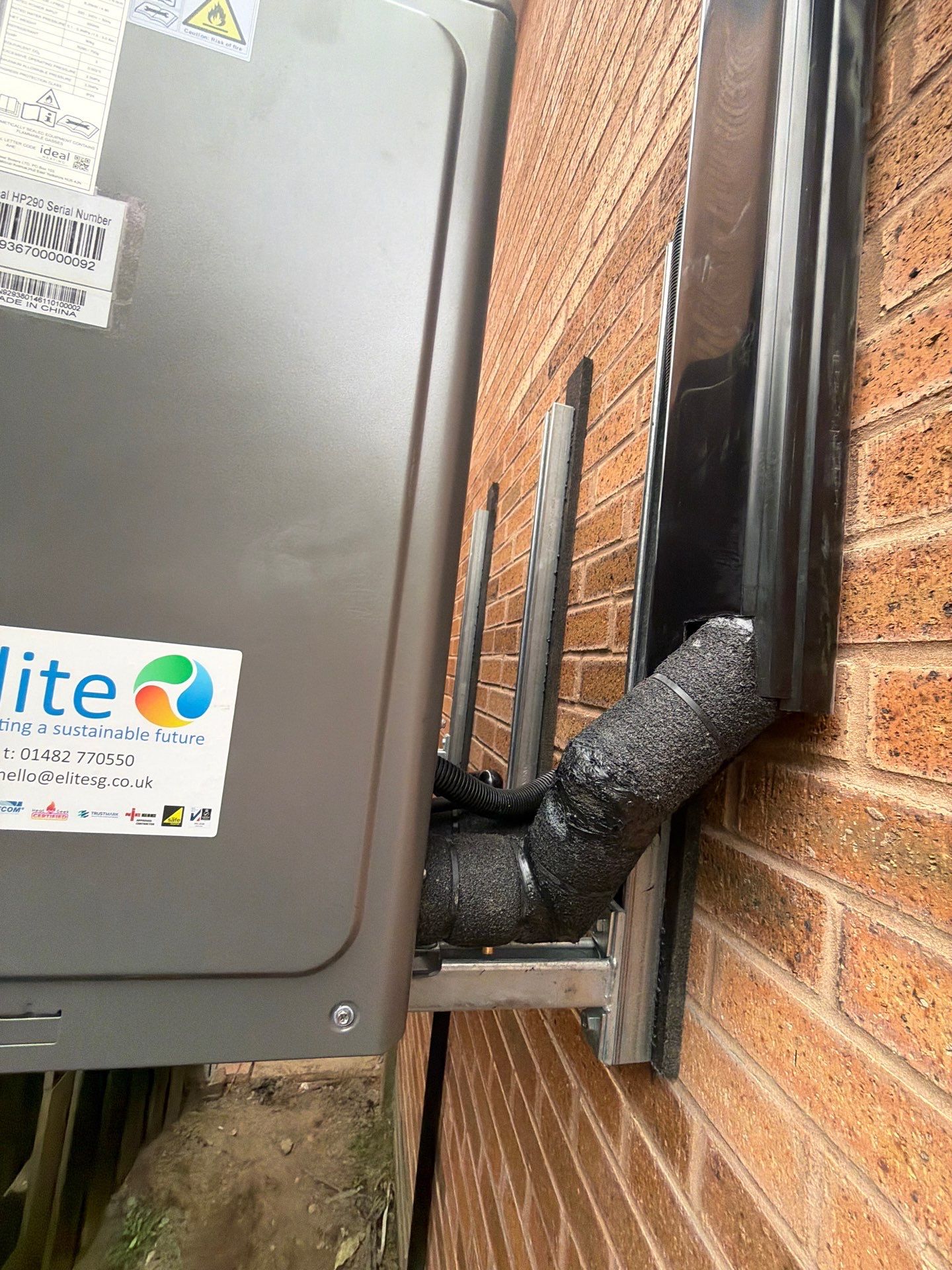 š„ Latest Air Source Heat Pump Installation Completed š„ by Elite Services Group Ltd